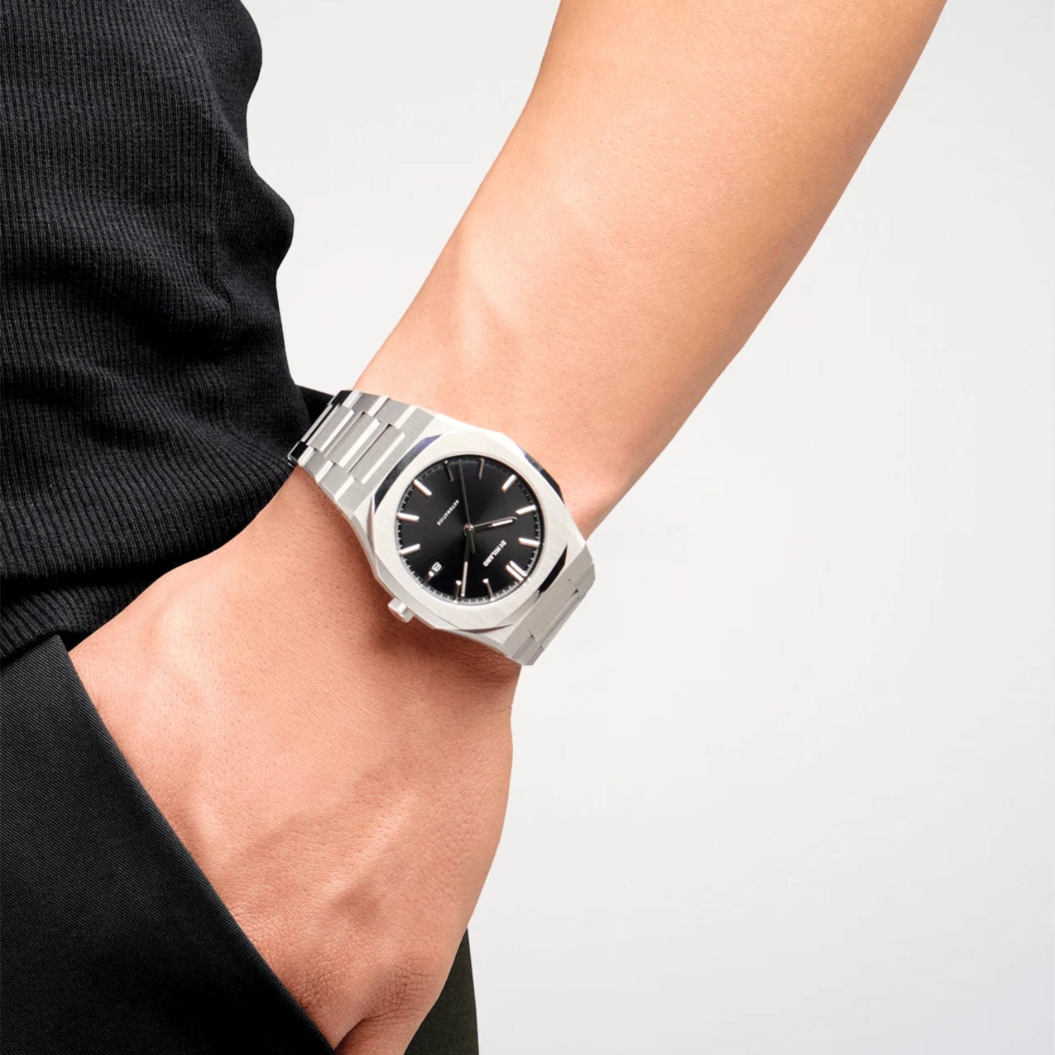 D1 Milano - Orologio Black Automatico 41,5mm