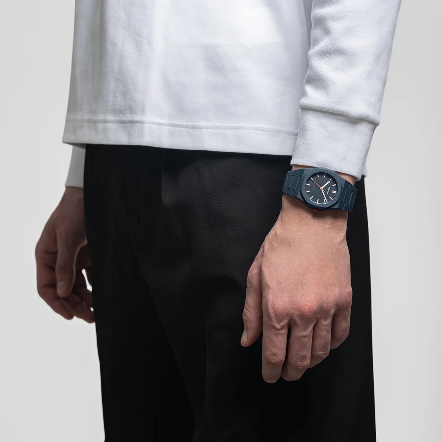 D1 Milano - Orologio Blue Legacy Polycarbon 40.5mm Quarzo