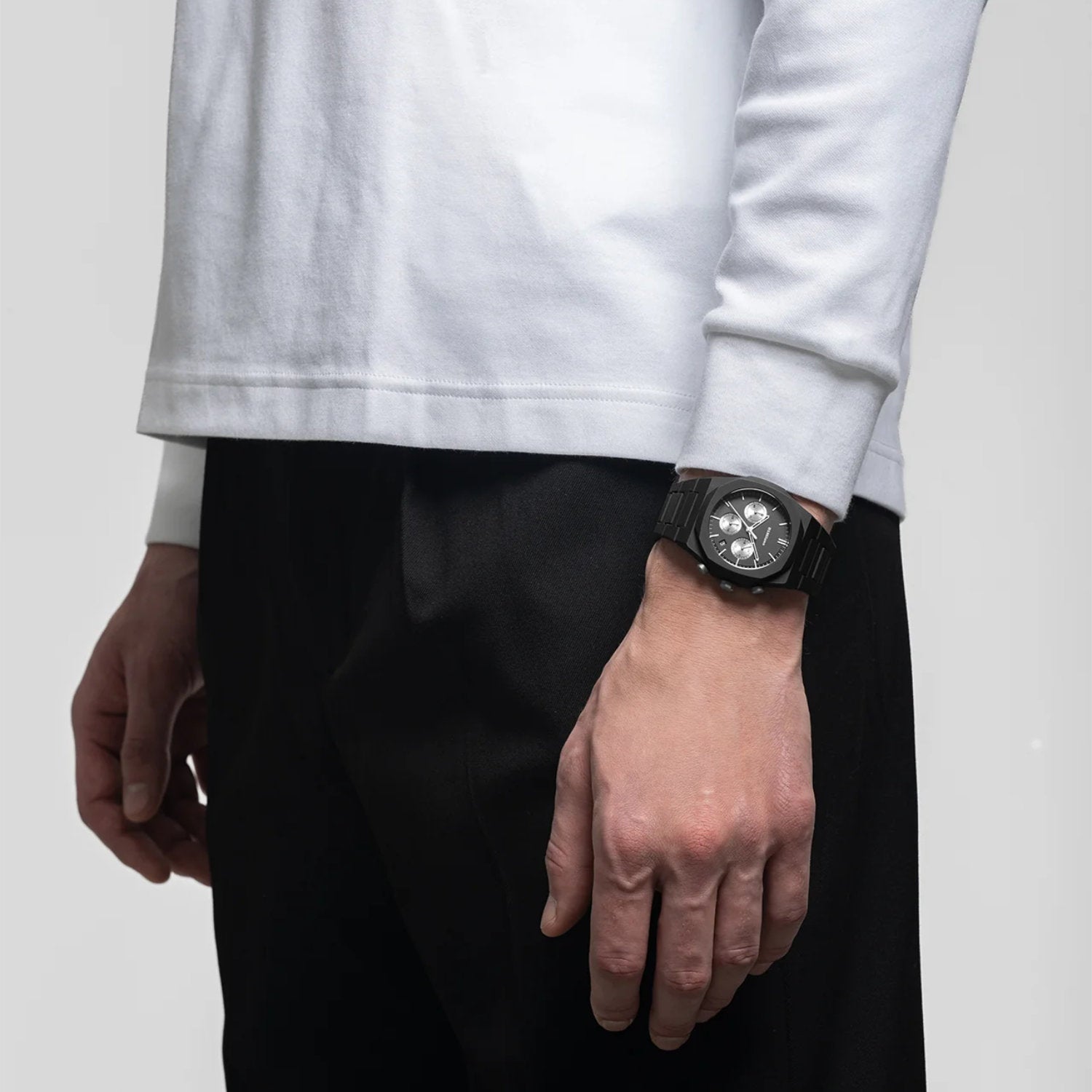 D1 Milano - Orologio Gilded Lunar Polychrono 40.5mm Quarzo