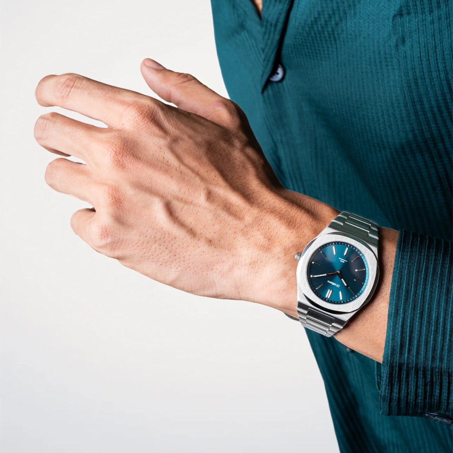 D1 Milano - Orologio Groovy Green Ultra Thin 39 mm Quarzo