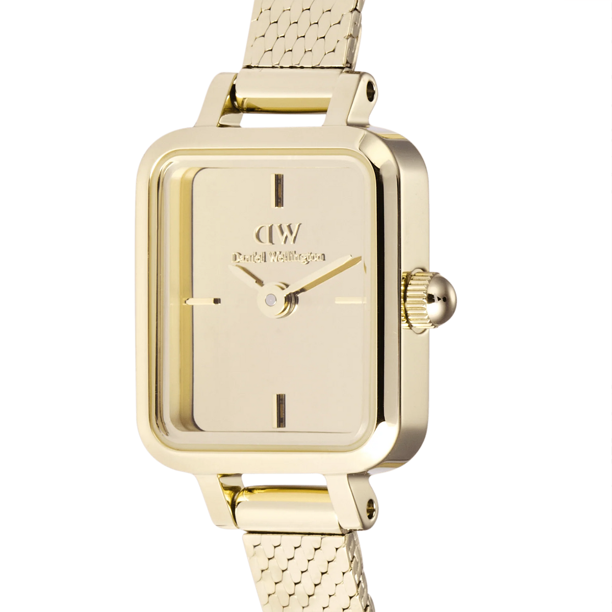 Daniel Wellington - Orologio Quadro Mini Reflection 15x18 Unitone Oro