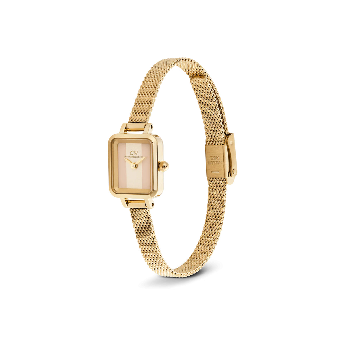 Daniel Wellington - Orologio Quadro Mini 15.4x18.2 Evergold Conwy