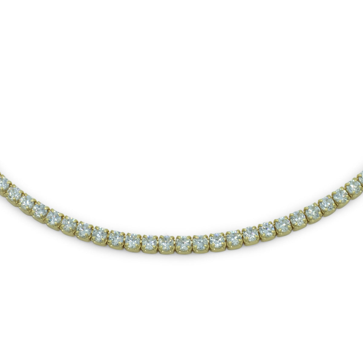 Collana Dilvdò choker tennis oro
