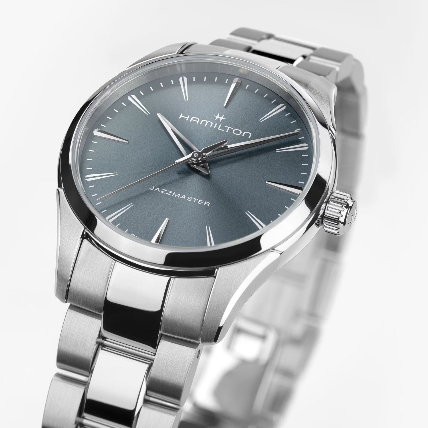 Hamilton - Orologio Jazzmaster Quartz 32mm Blu