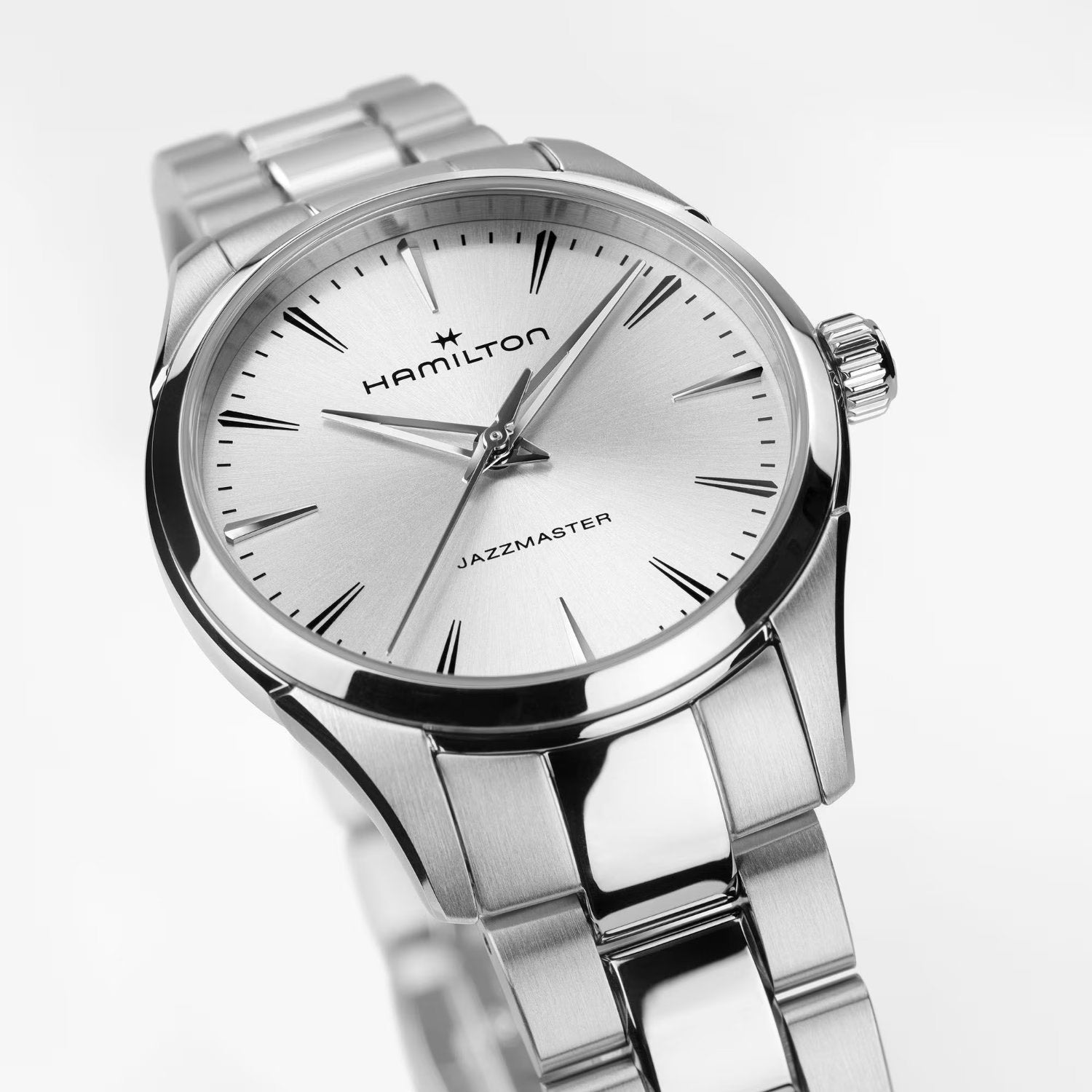 Hamilton - Orologio Jazzmaster 32mm Quarzo Argento