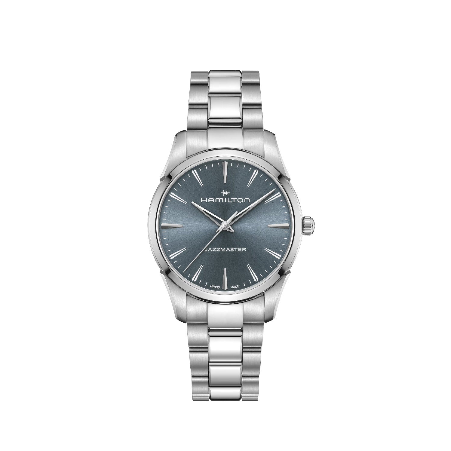 Hamilton - Orologio Jazzmaster Quartz 40mm Blu