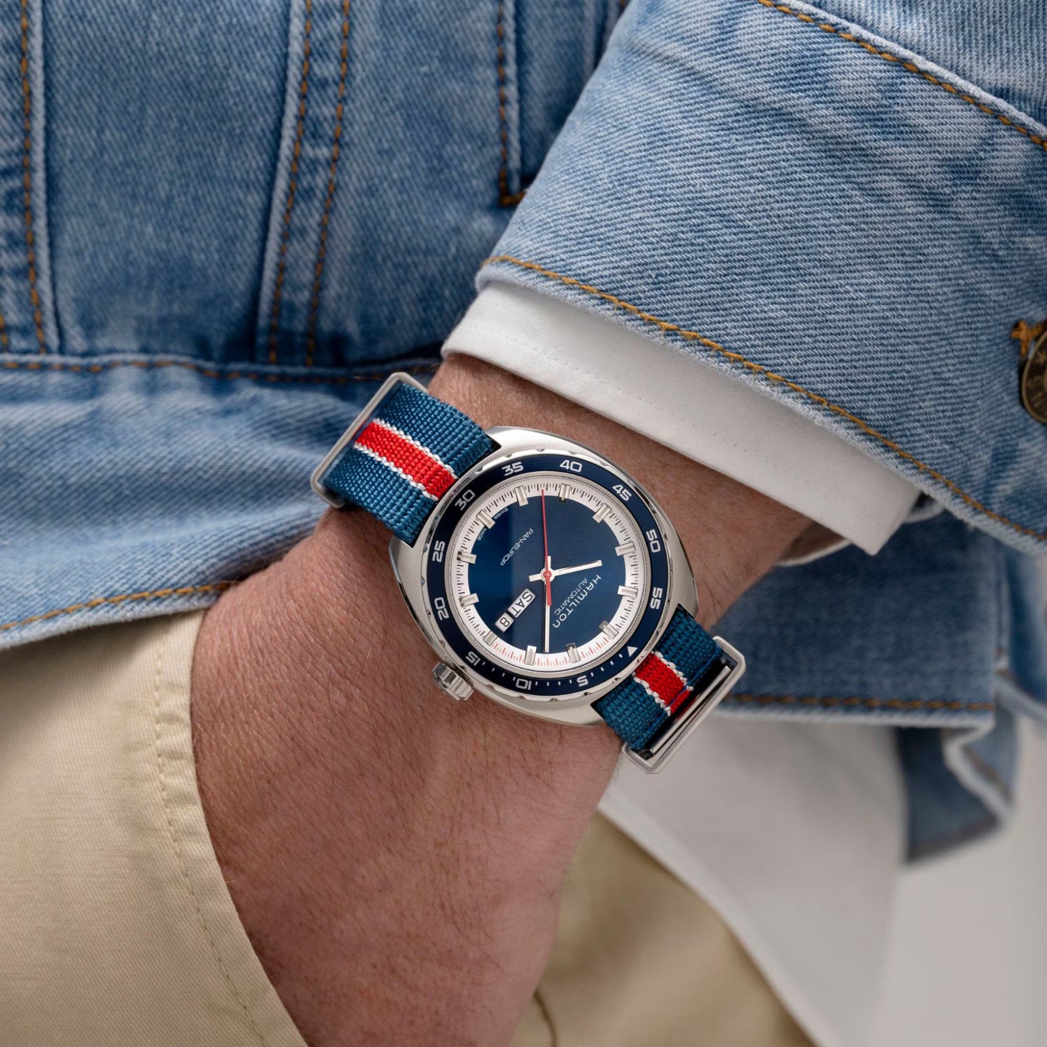 Hamilton - American Classic Pan Europ Day Date Auto 42mm