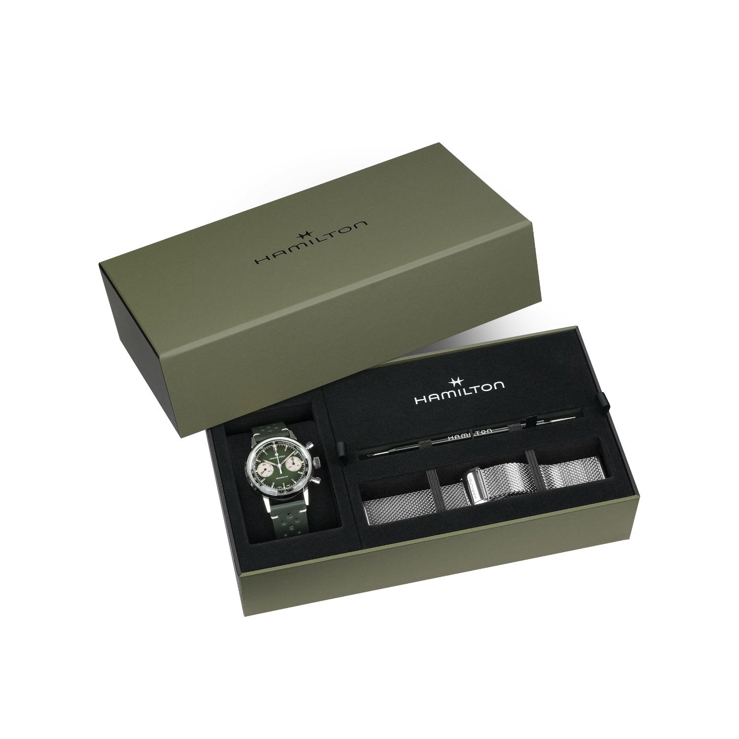 Hamilton - Orologio American Classic Intra-Matic Chronograph H 40mm Meccanico