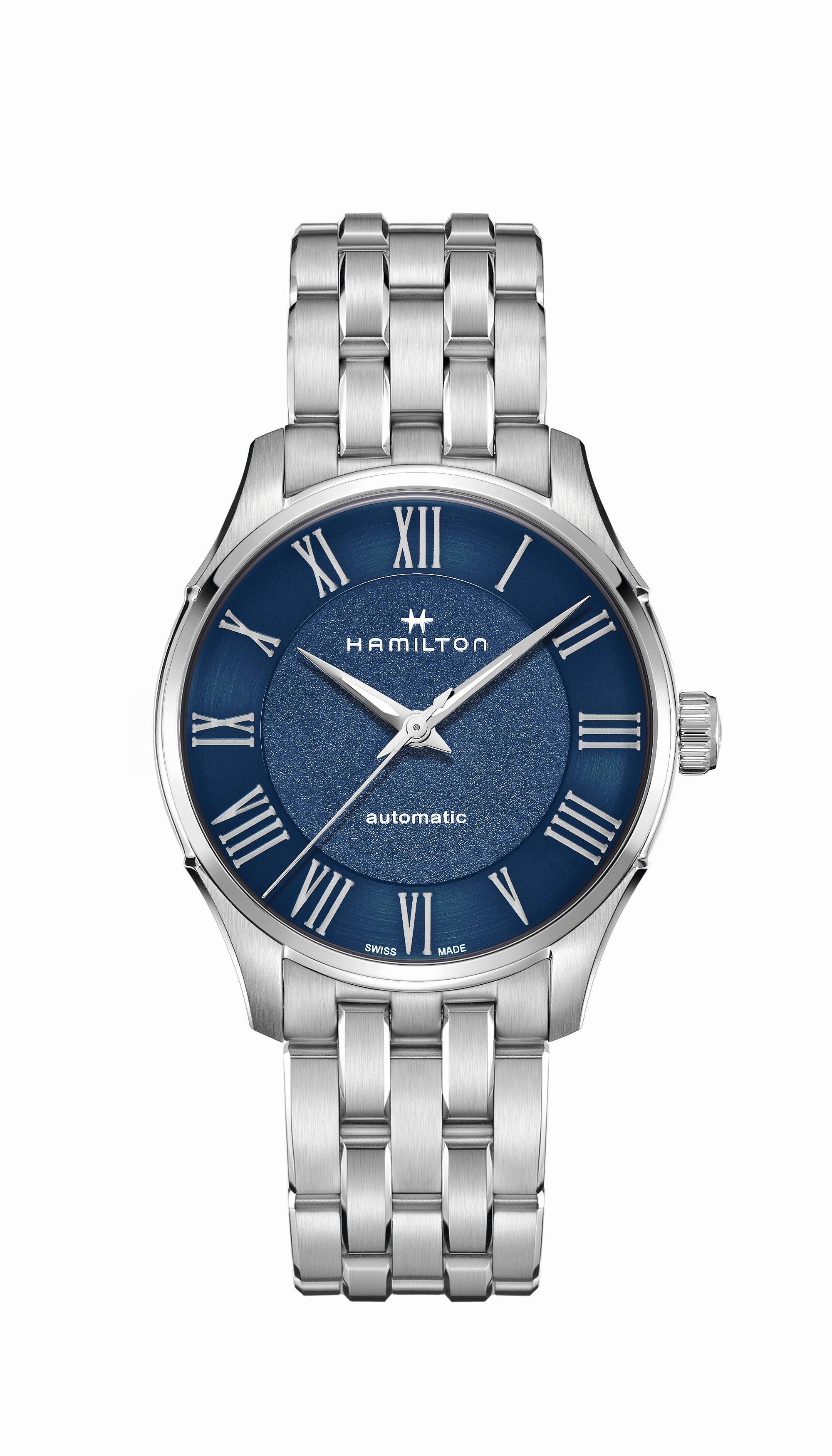 Hamilton - Jazzmaster Automatic Steel Case / Blue Dial