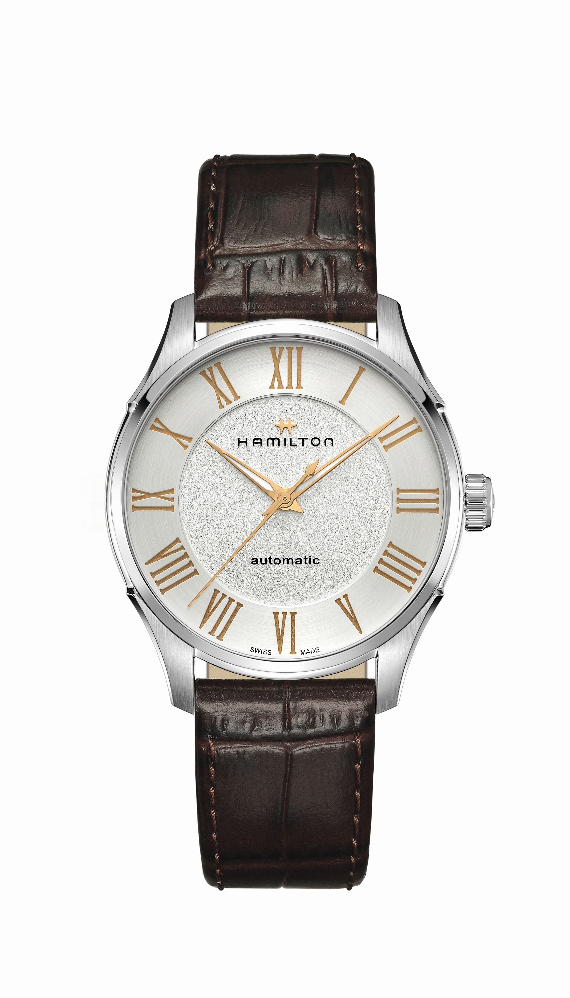 Hamilton - Jazzmaster Automatic Steel Case / Silver Dial / Leather