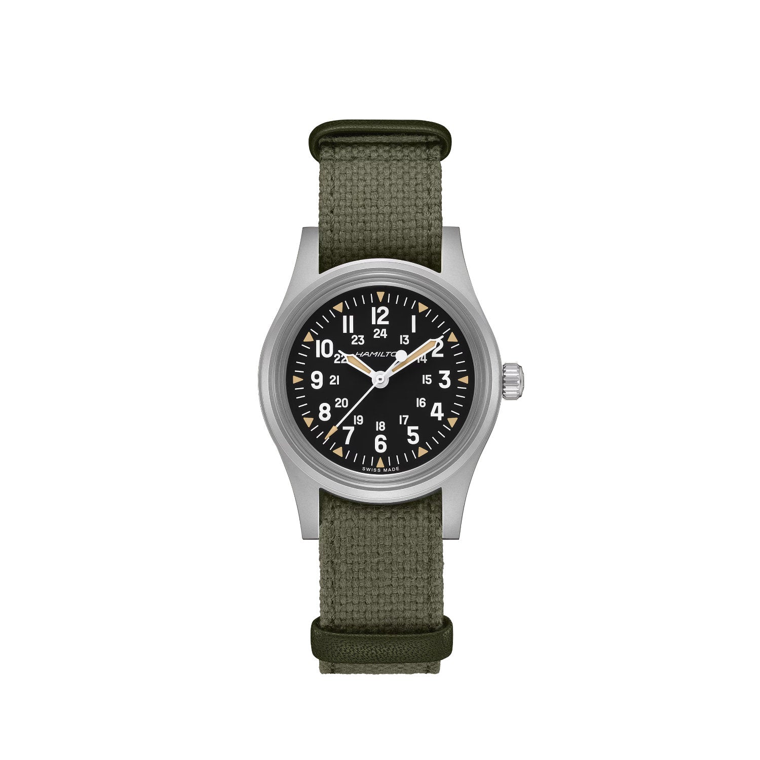 Hamilton - Orologio Khaki Field Mechanical 36mm Nero