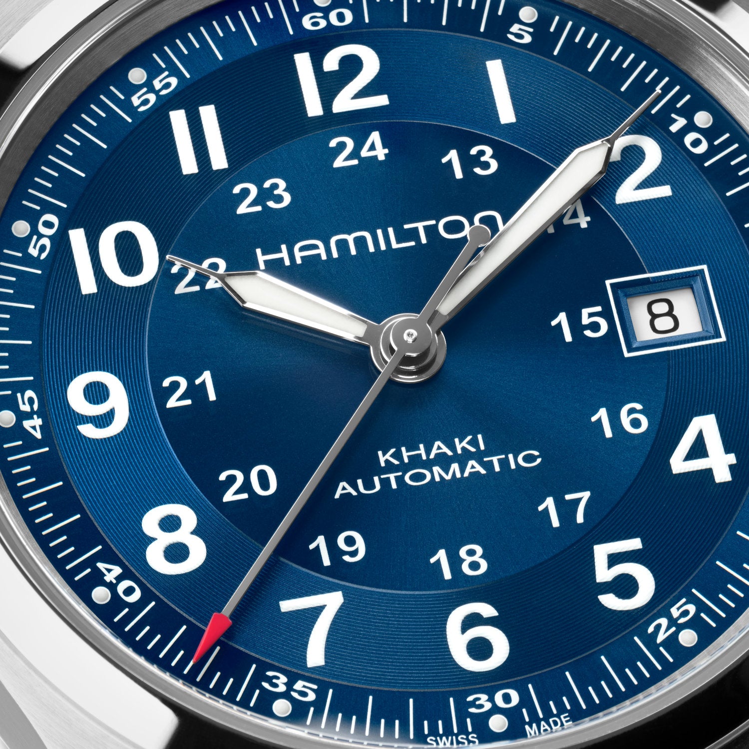 Hamilton - Khaki Field Auto 42mm Blue