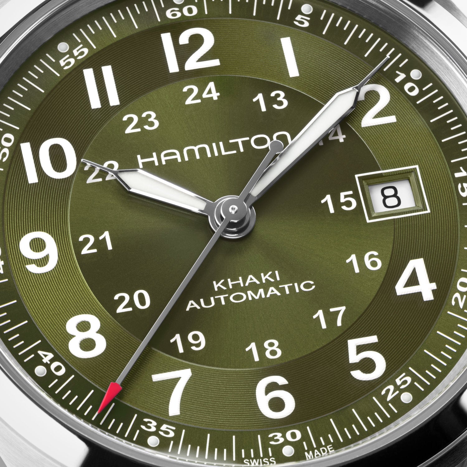 Hamilton - Khaki Field Auto 42mm Verde