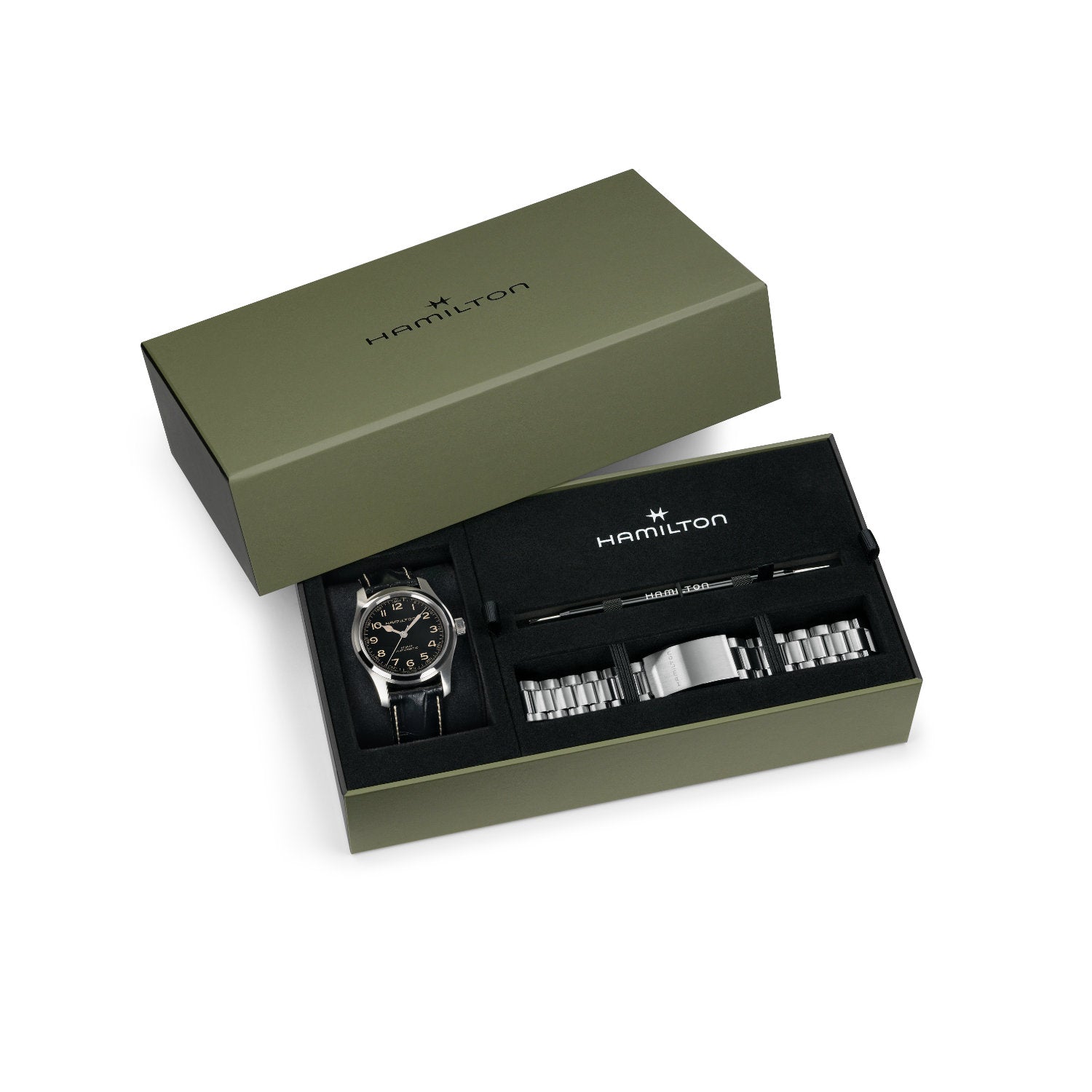 Hamilton - Khaki Field Murph 42mm Set Bracciale