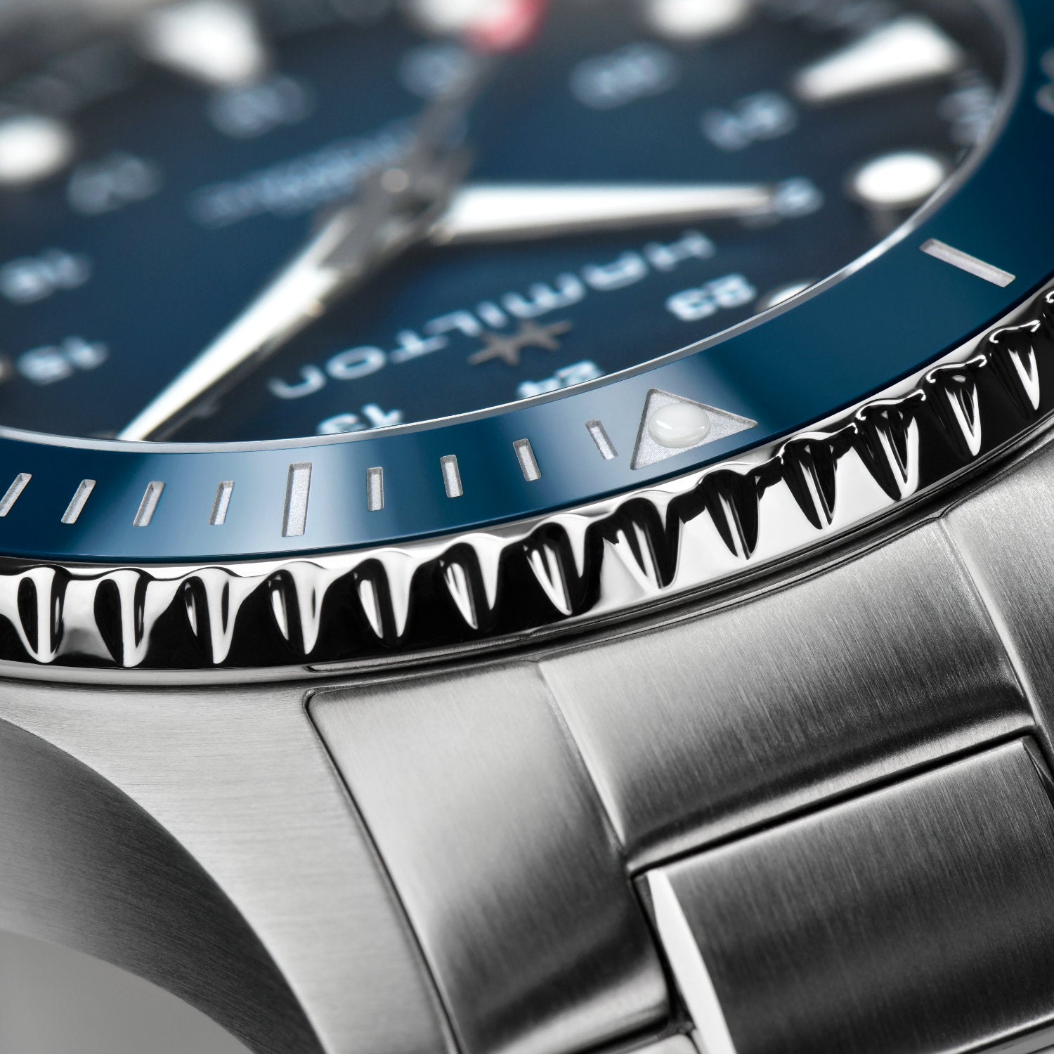 Hamilton - Khaki Navy Scuba Auto 43mm Blue