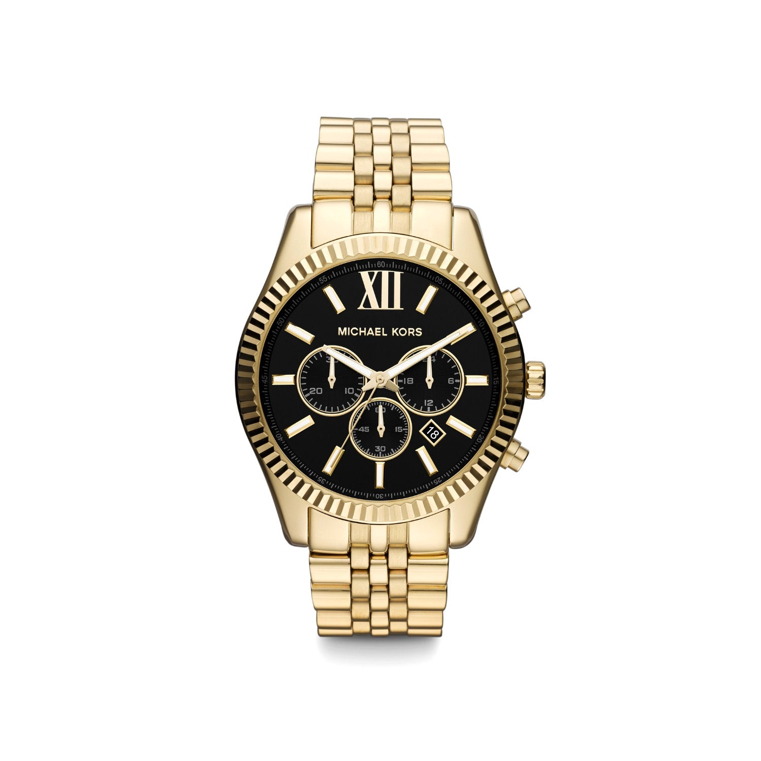 Michael Kors - Orologio Lexington 45mm Gold