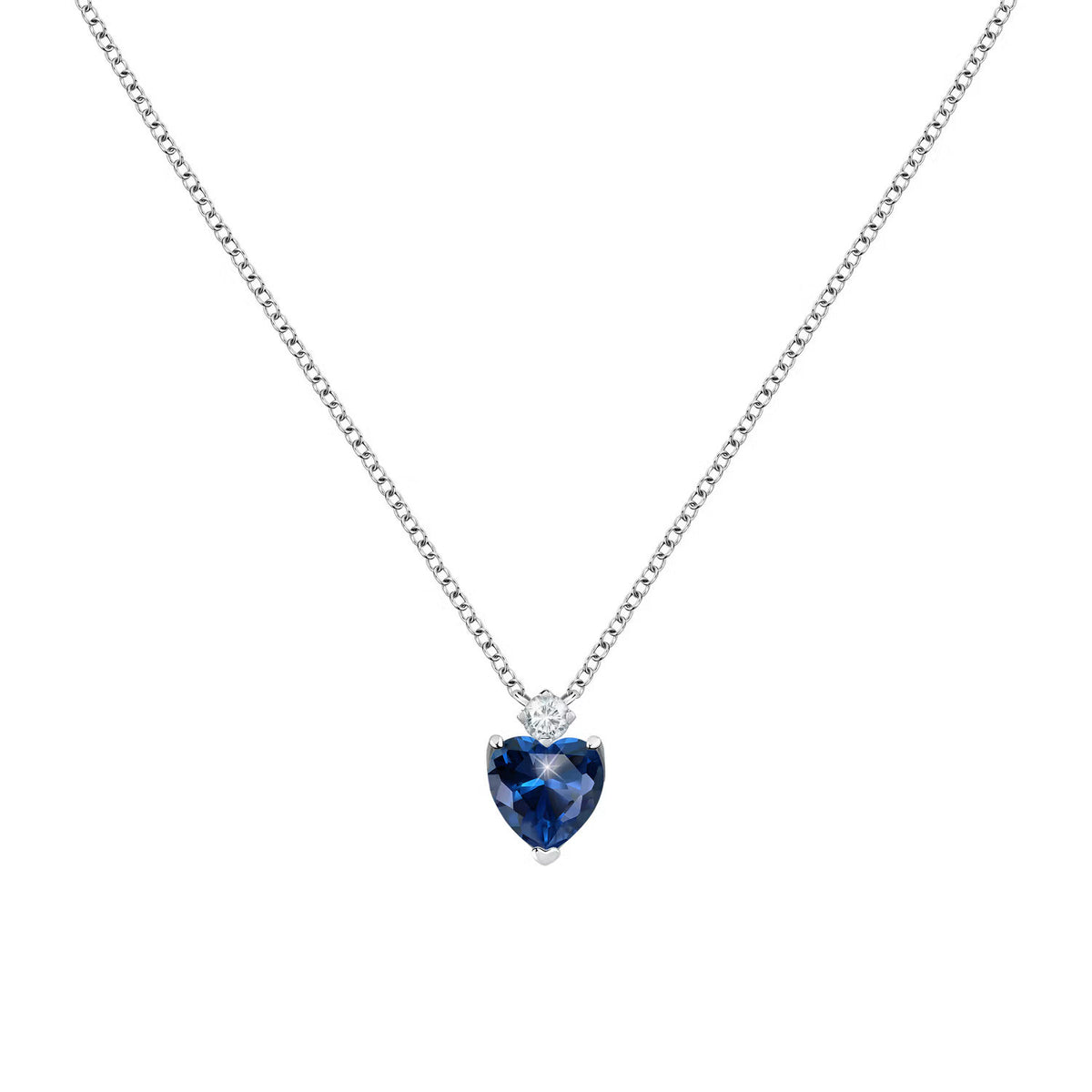 Morellato - Collana Nobile Argento Cuore Blu