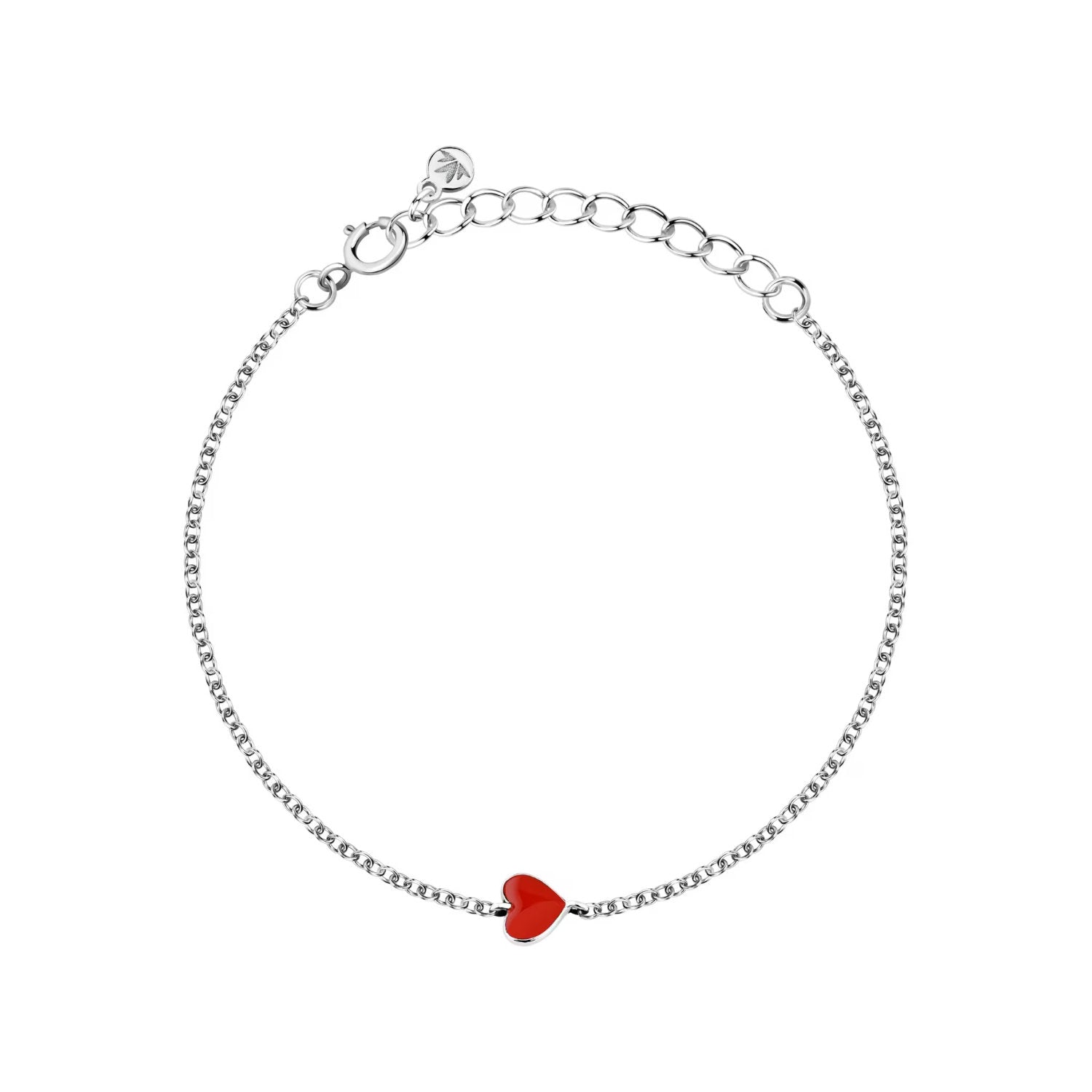 Morellato - Bracciale Dono Cuore Rosso Argento