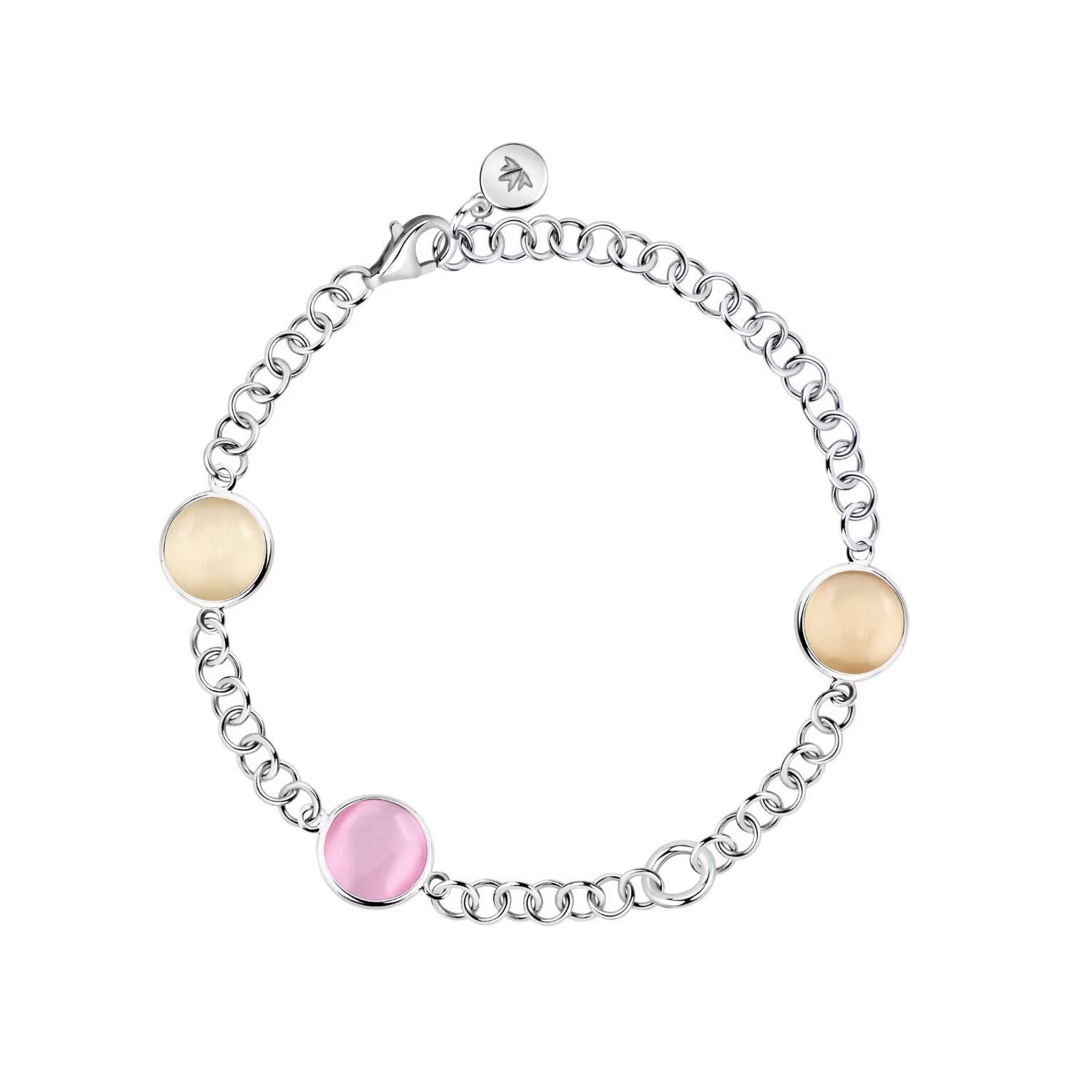 Morellato - Bracciale Venezia Argento Cat Eye Rosa