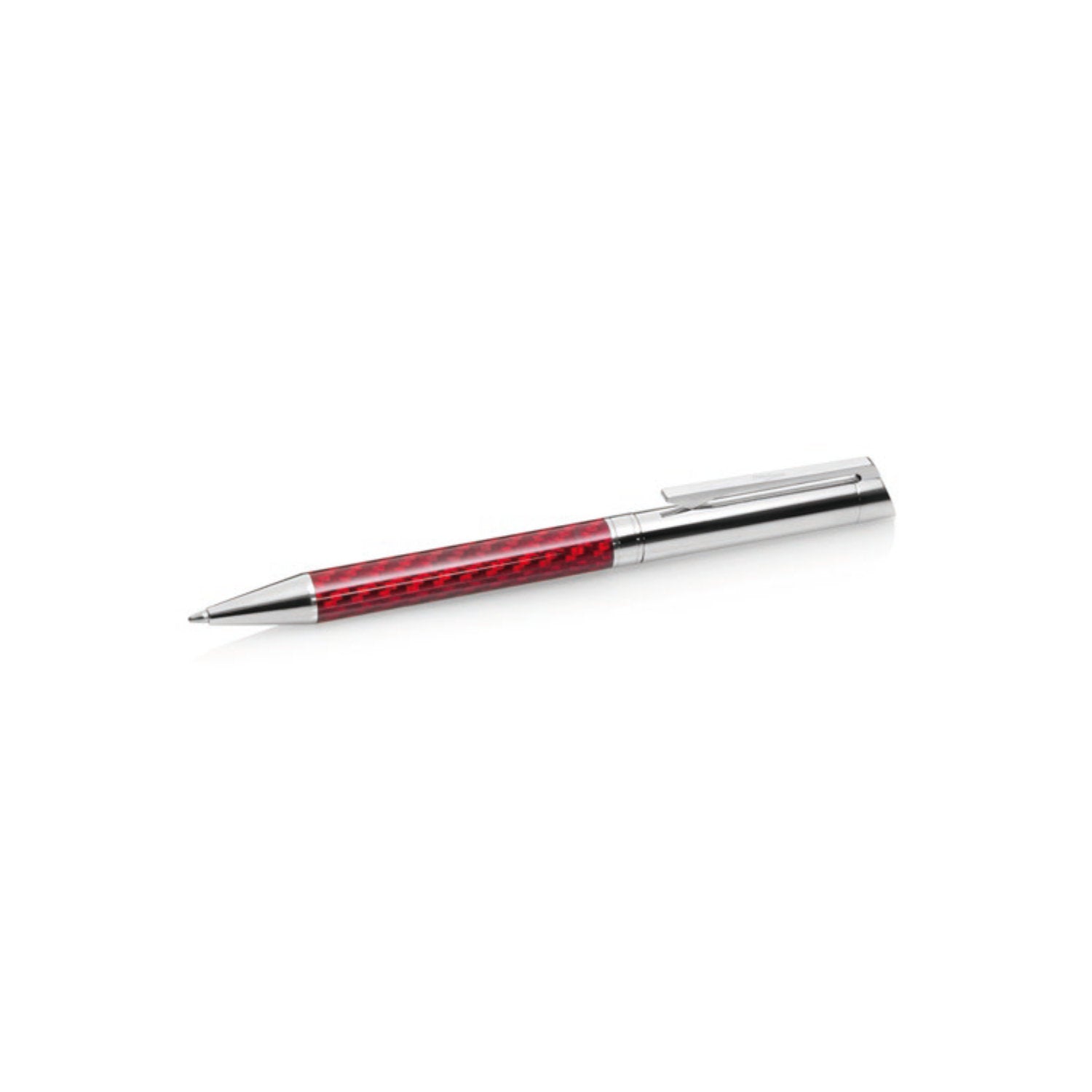 Ottaviani - Penna biro in fibra di carbonio rosso