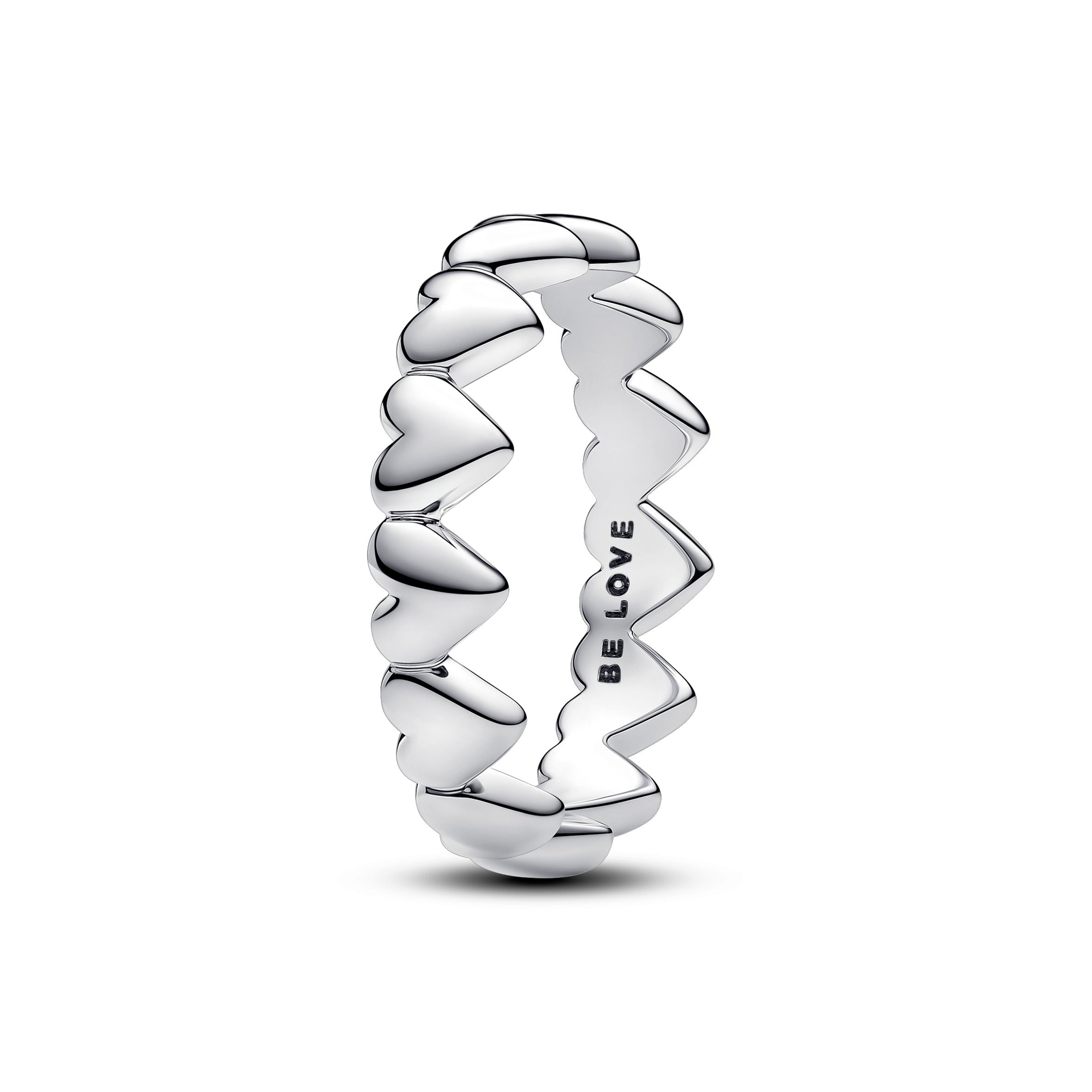 Pandora - Anello Fascia a Cuori Be Love