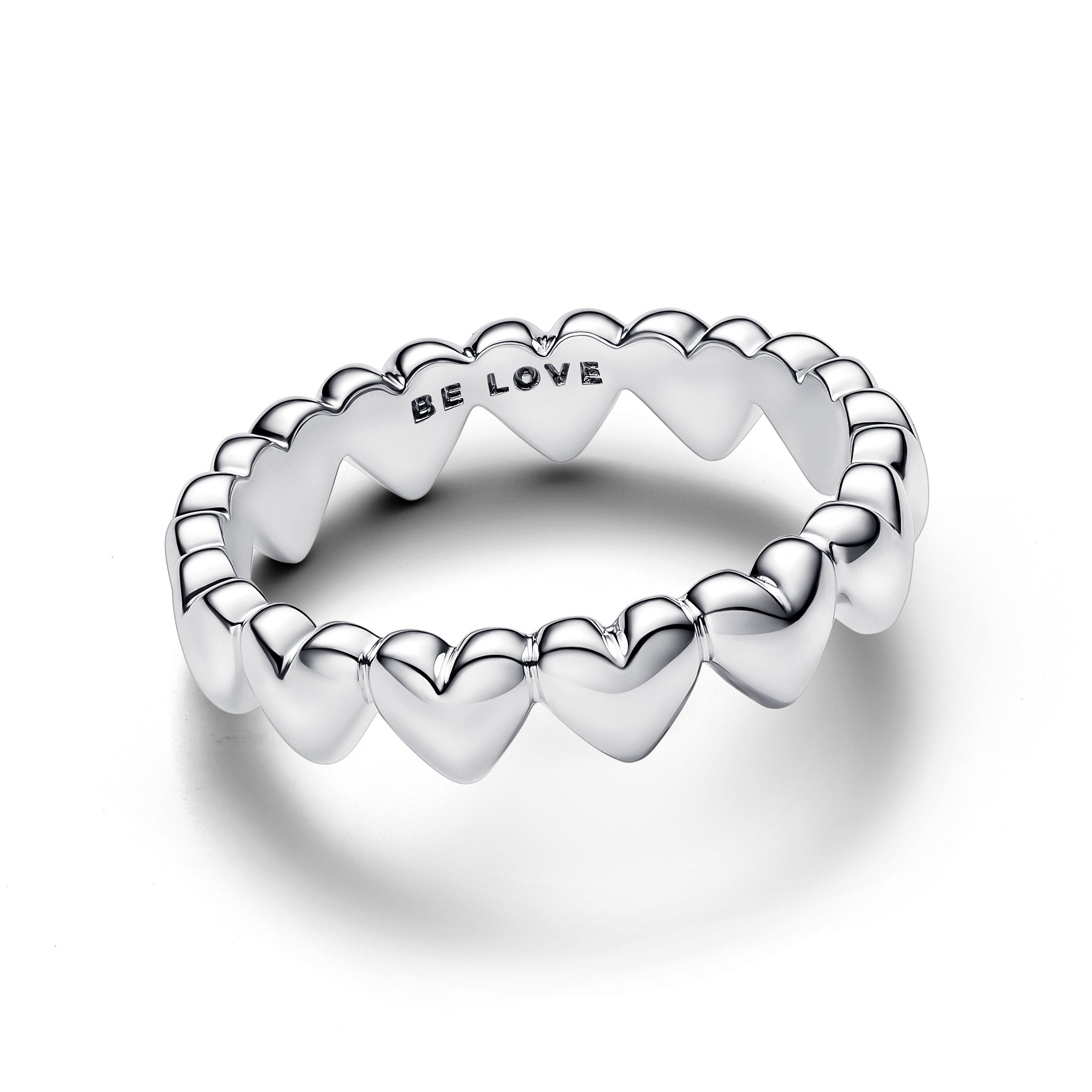 Pandora - Anello Fascia a Cuori Be Love