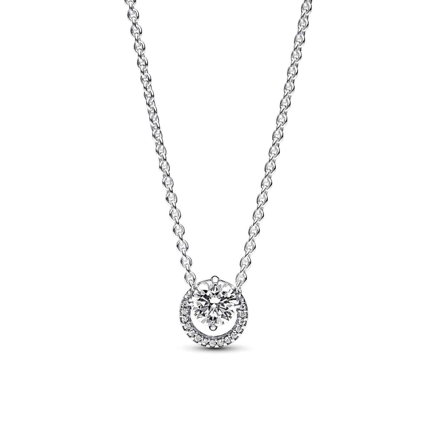 Pandora - Collana Punto Luce Scintillante Argento