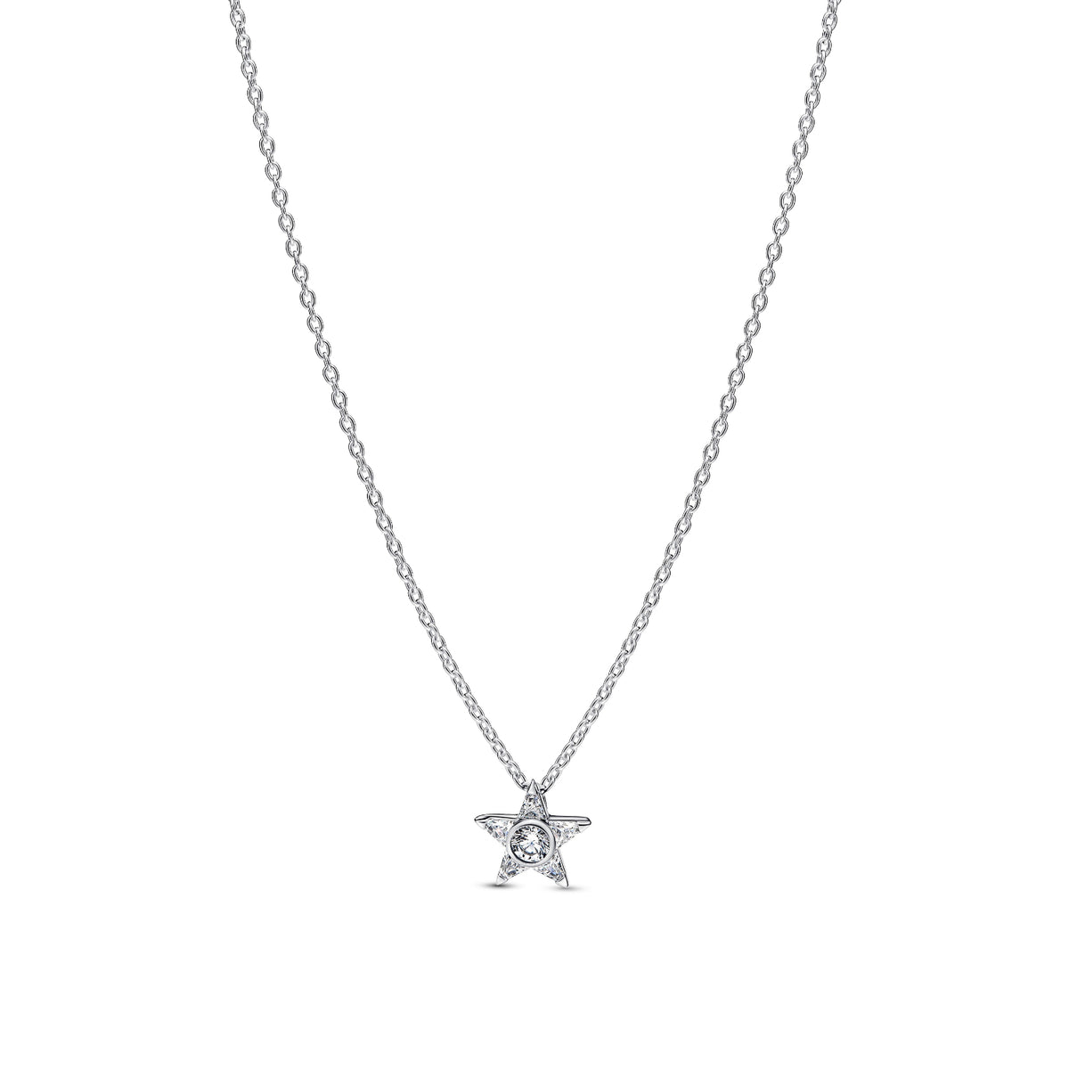 Collana Pandora con ciondolo Stella in argento