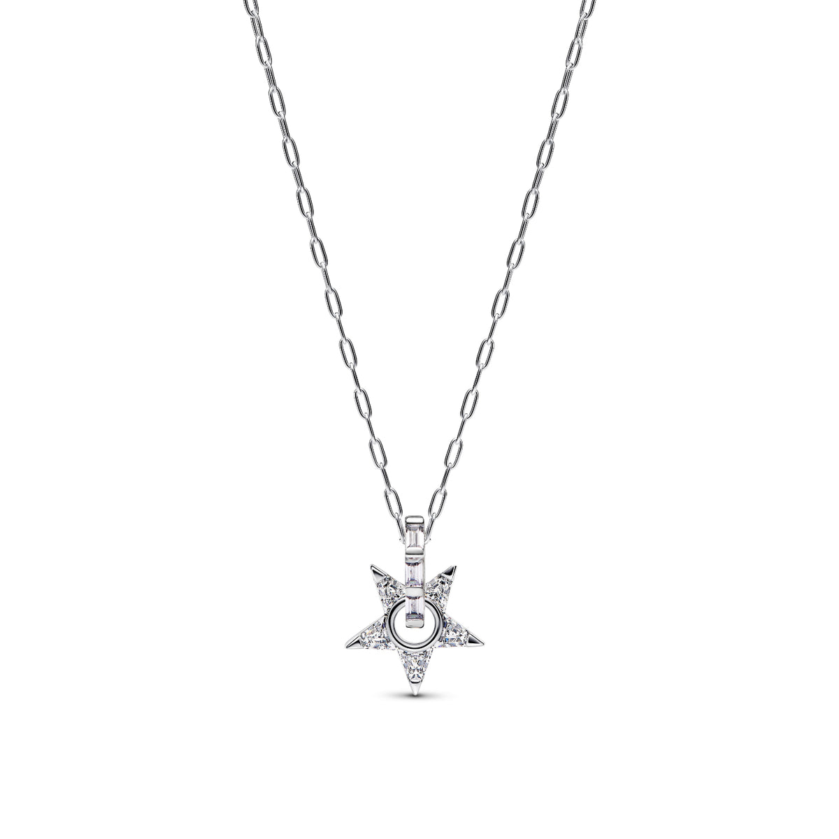 Collana Pandora con ciondolo Stella in argento