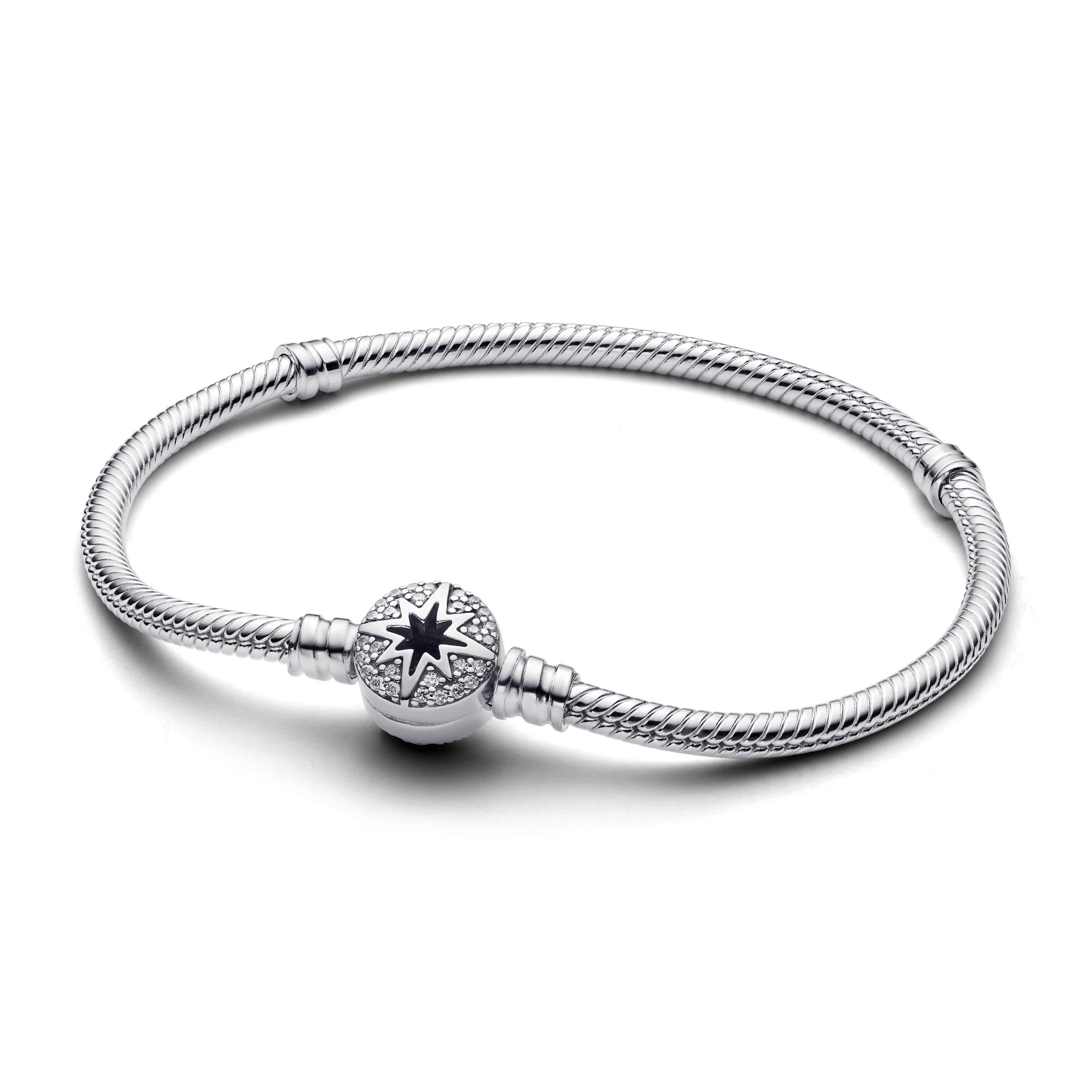 Pandora - Bracciale con Chiusura Stella Polare