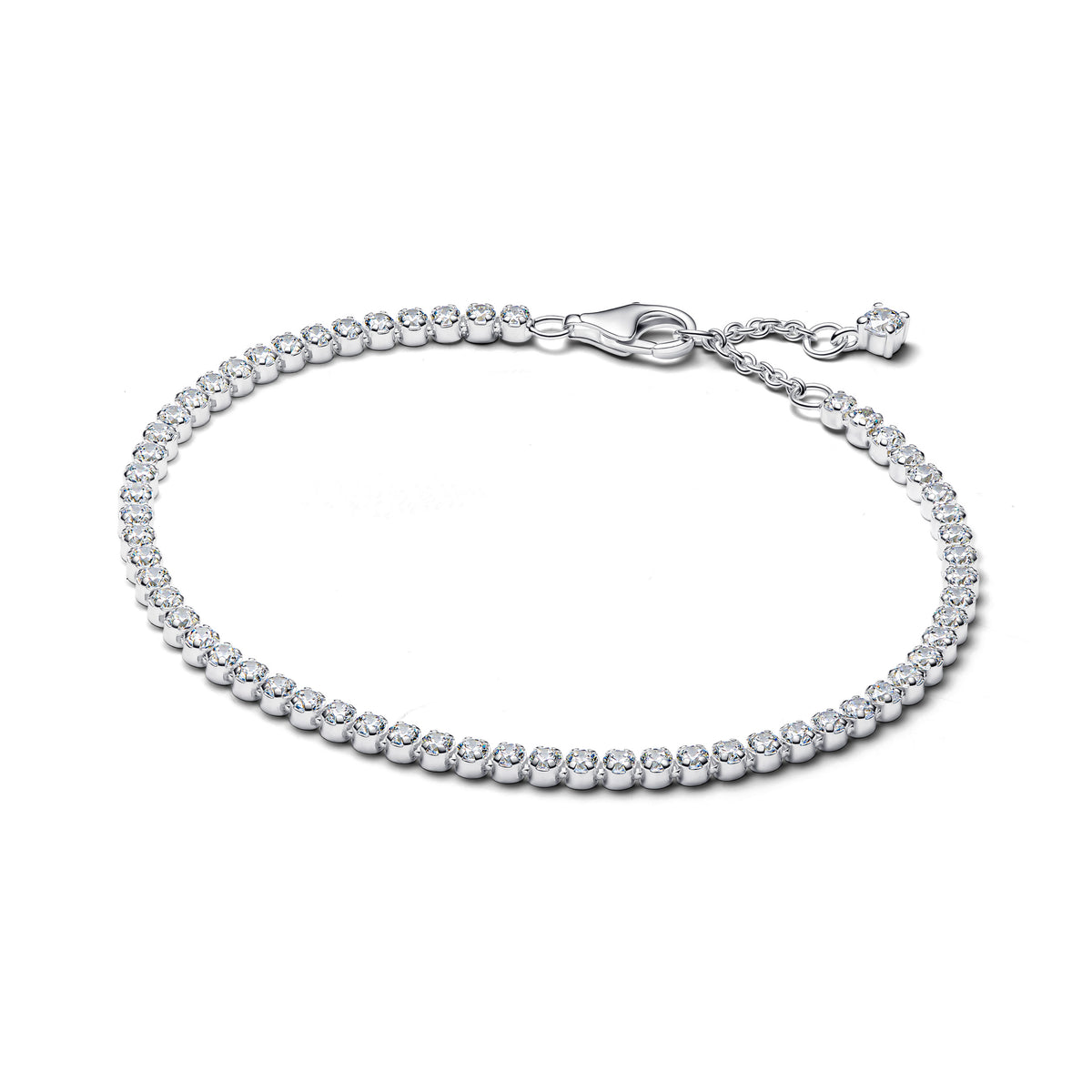Bracciale Pandora tennis in argento