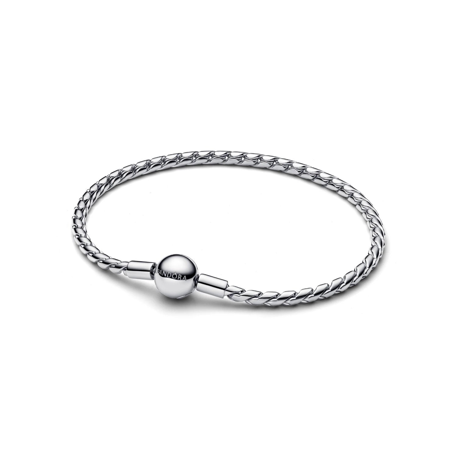 Pandora - Bracciale Maglia Spiga con Chiusura a Sfera