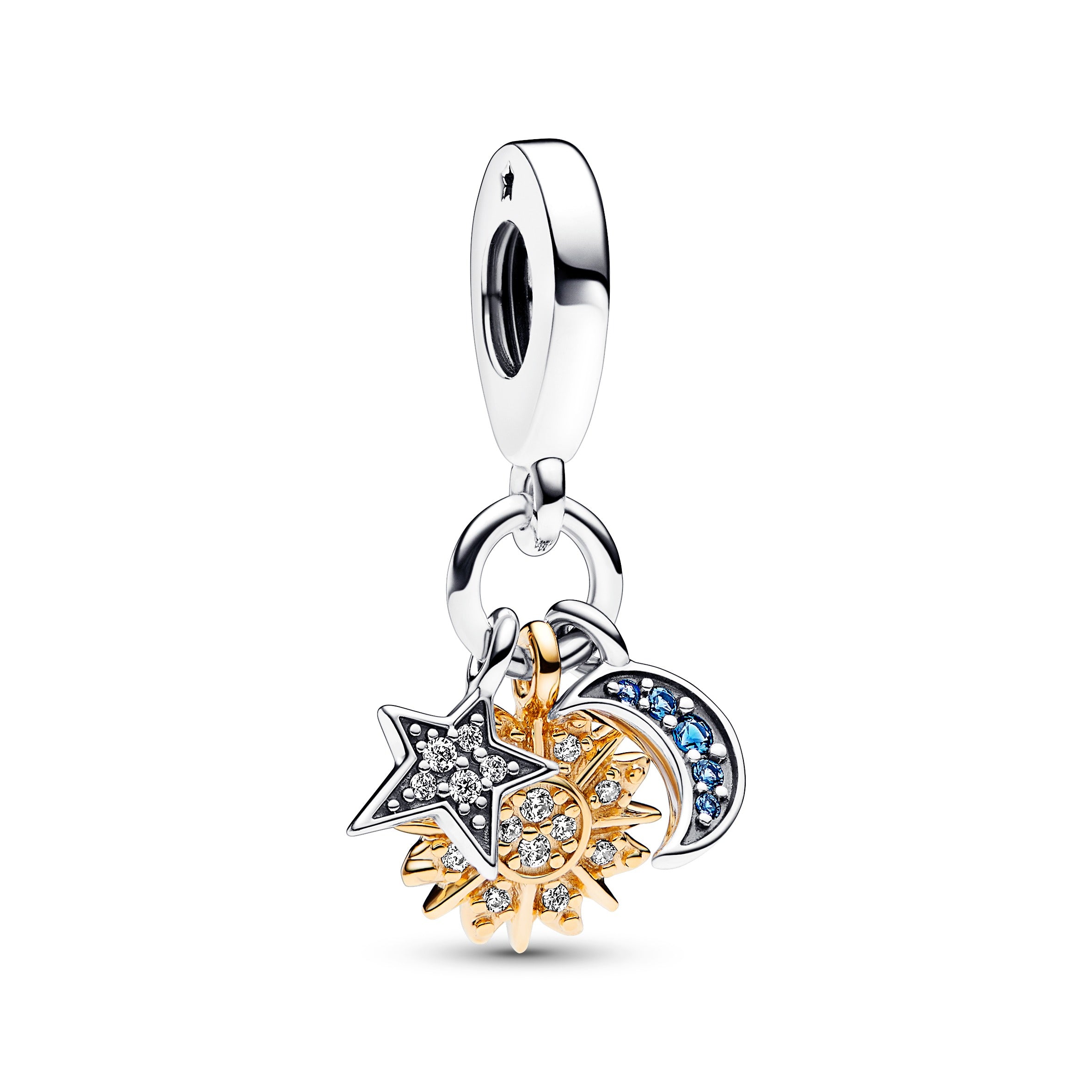 Pandora - Charm Pendente Stella, Sole e Luna