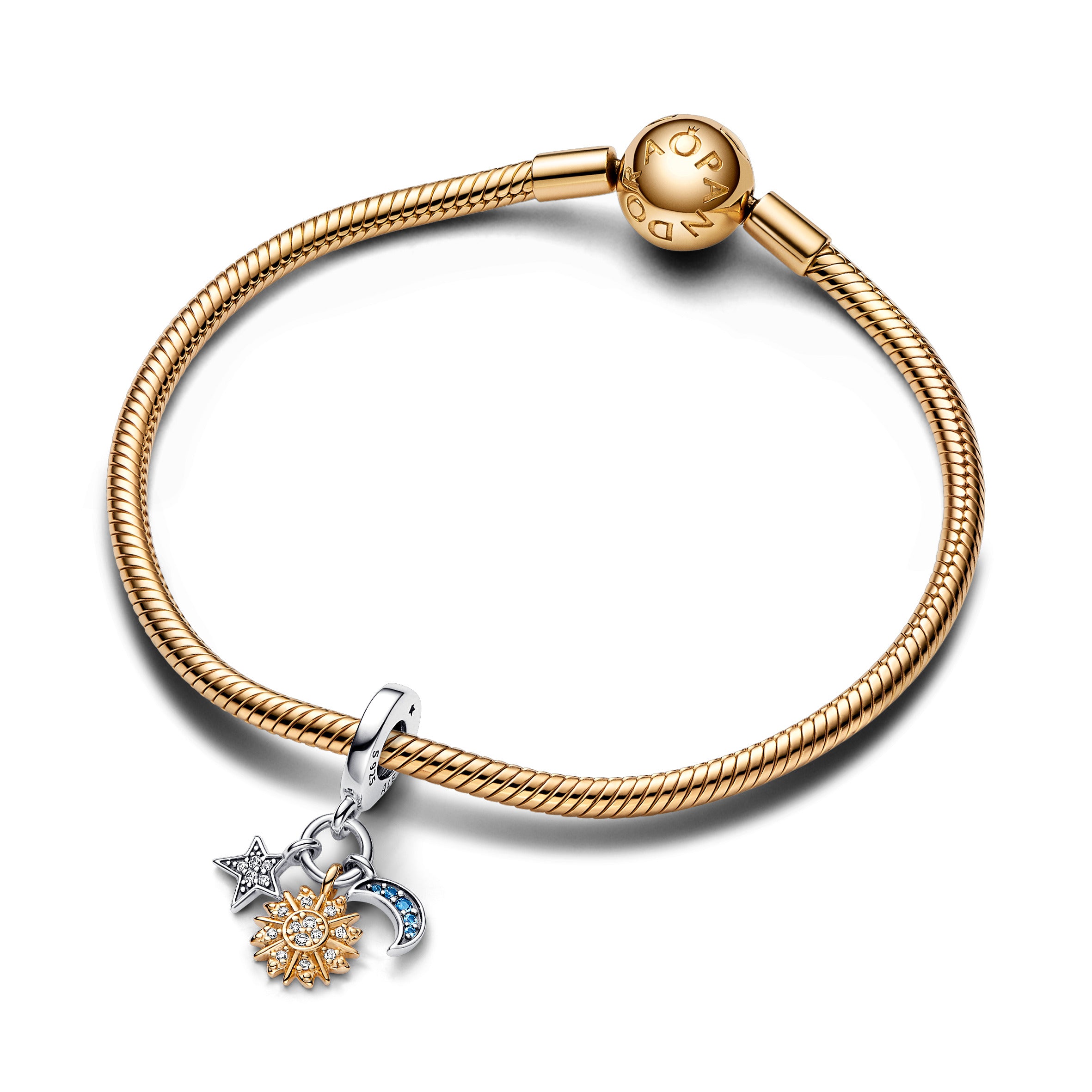 Pandora - Charm Pendente Stella, Sole e Luna