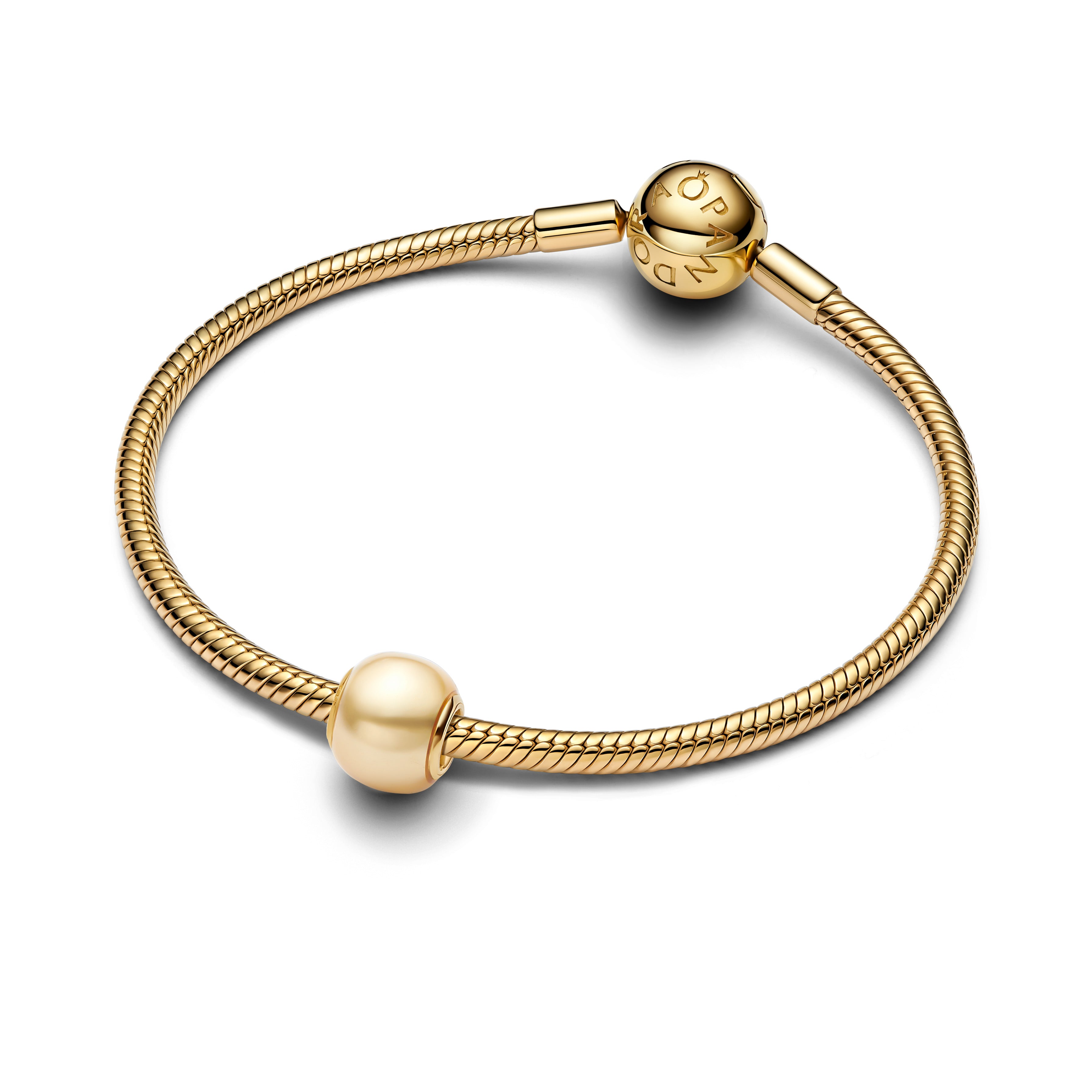 Pandora - Charm Sfera con Perla Artificiale
