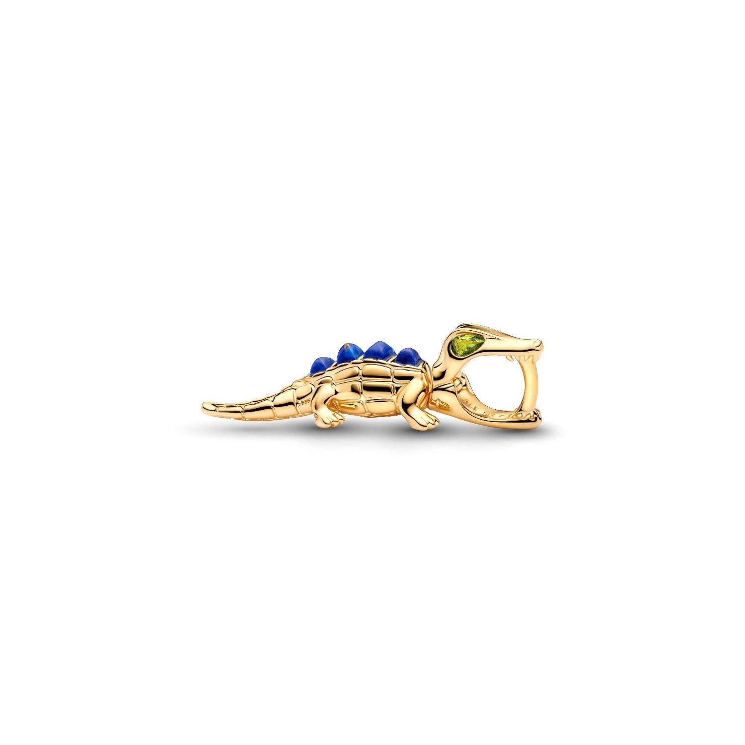 Pandora - Charm Coccodrillo Argento finitura oro