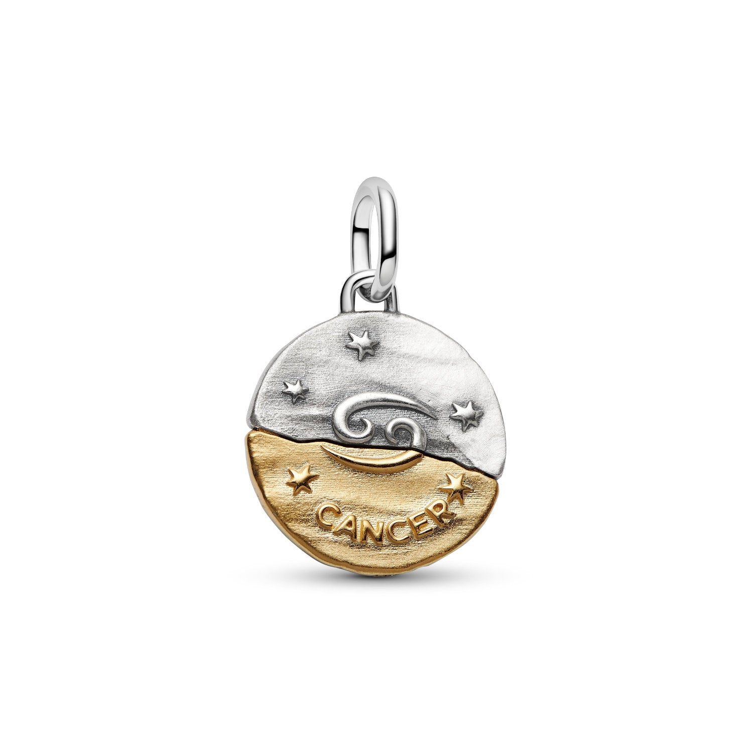 Pandora - Charm Medallion Cancro Argento finitura oro