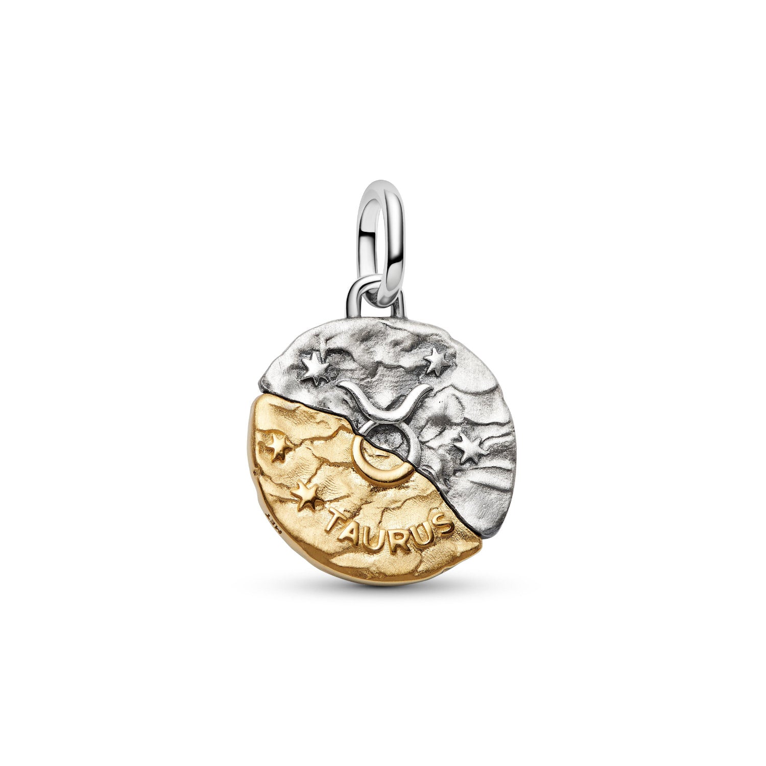 Pandora - Charm Medallion Toro Argento finitura oro