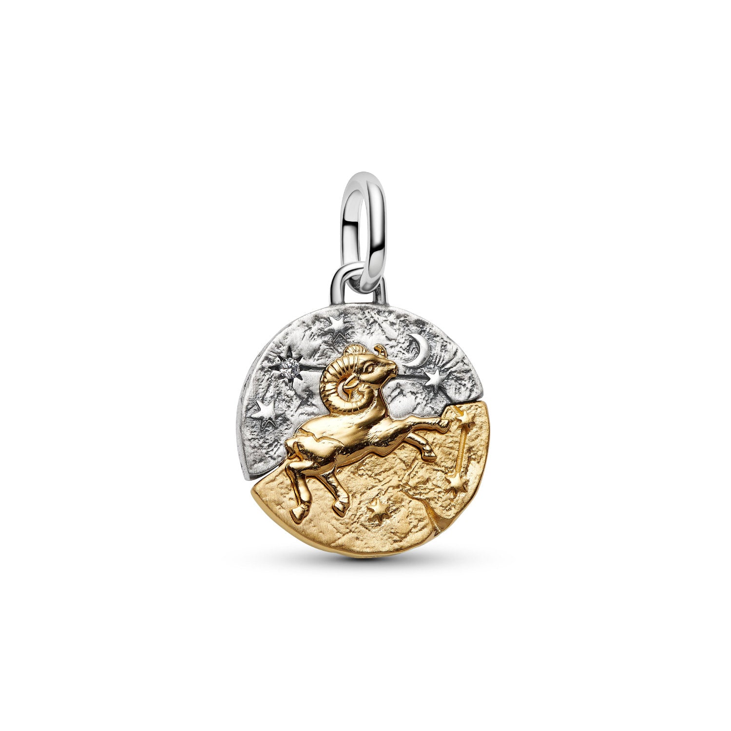 Pandora - Charm Medallion Ariete Argento finitura oro