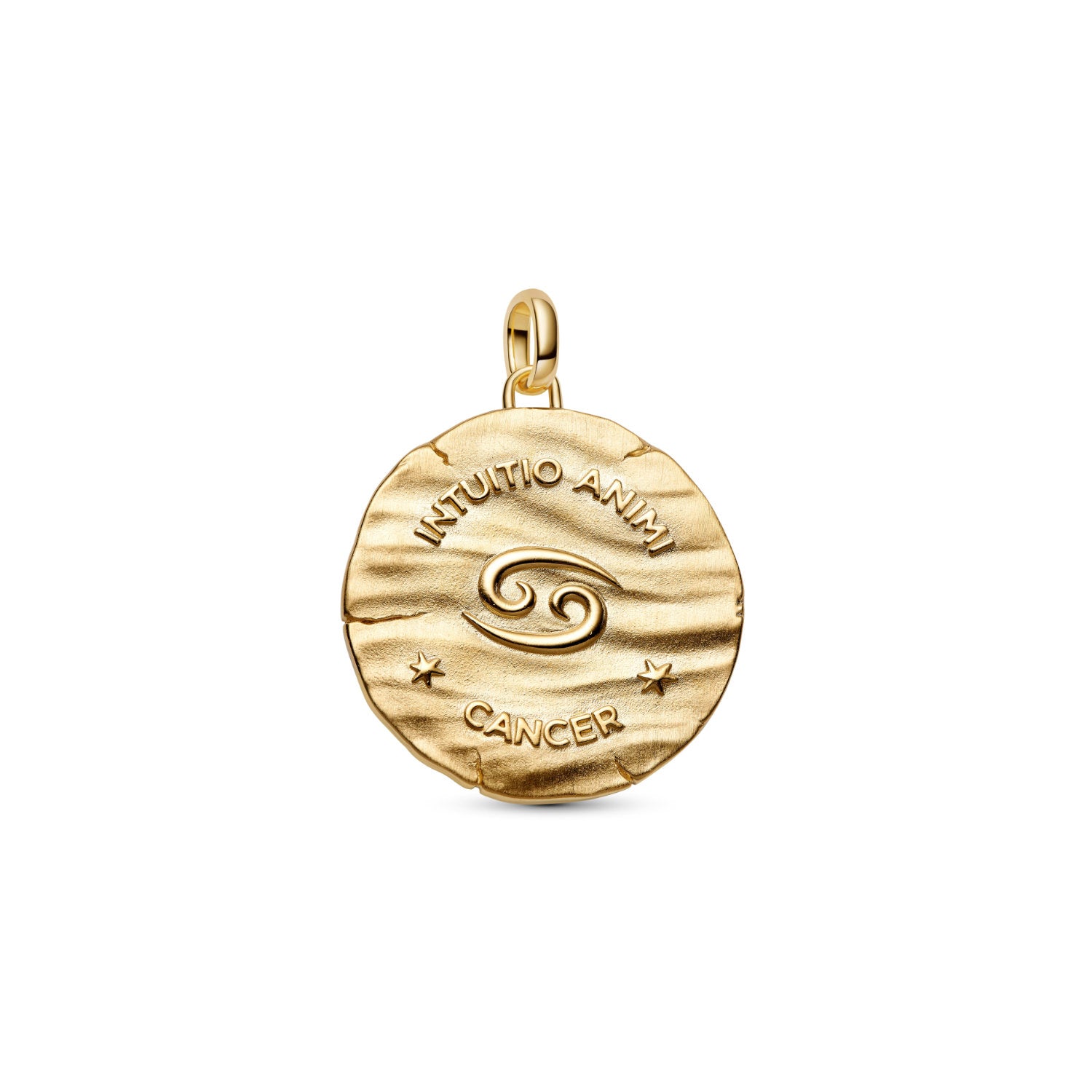 Pandora - Charm Medallion XL Cancro "Intuitio Animi" Argento finitura oro