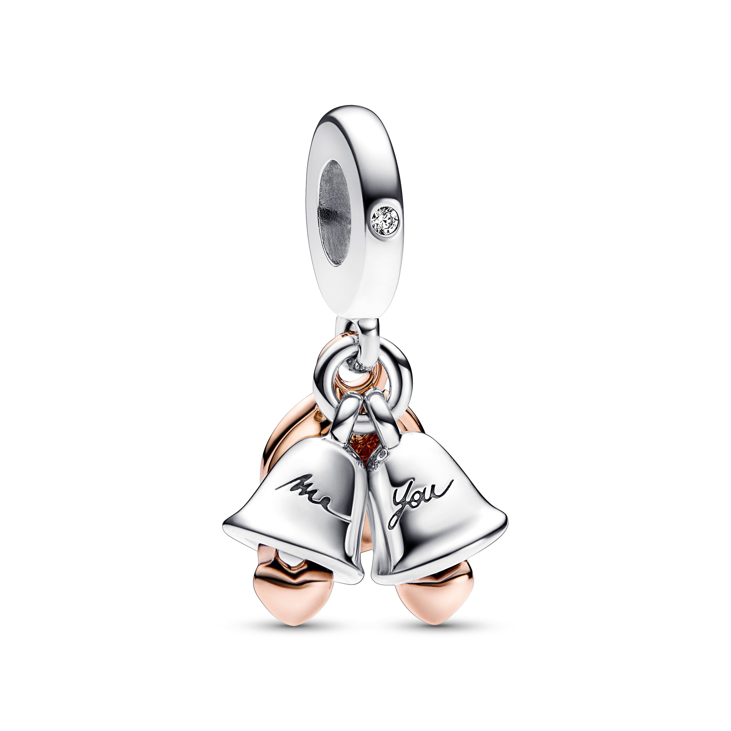 Pandora - Charm Pendente Campane Nuziali “Just Married”