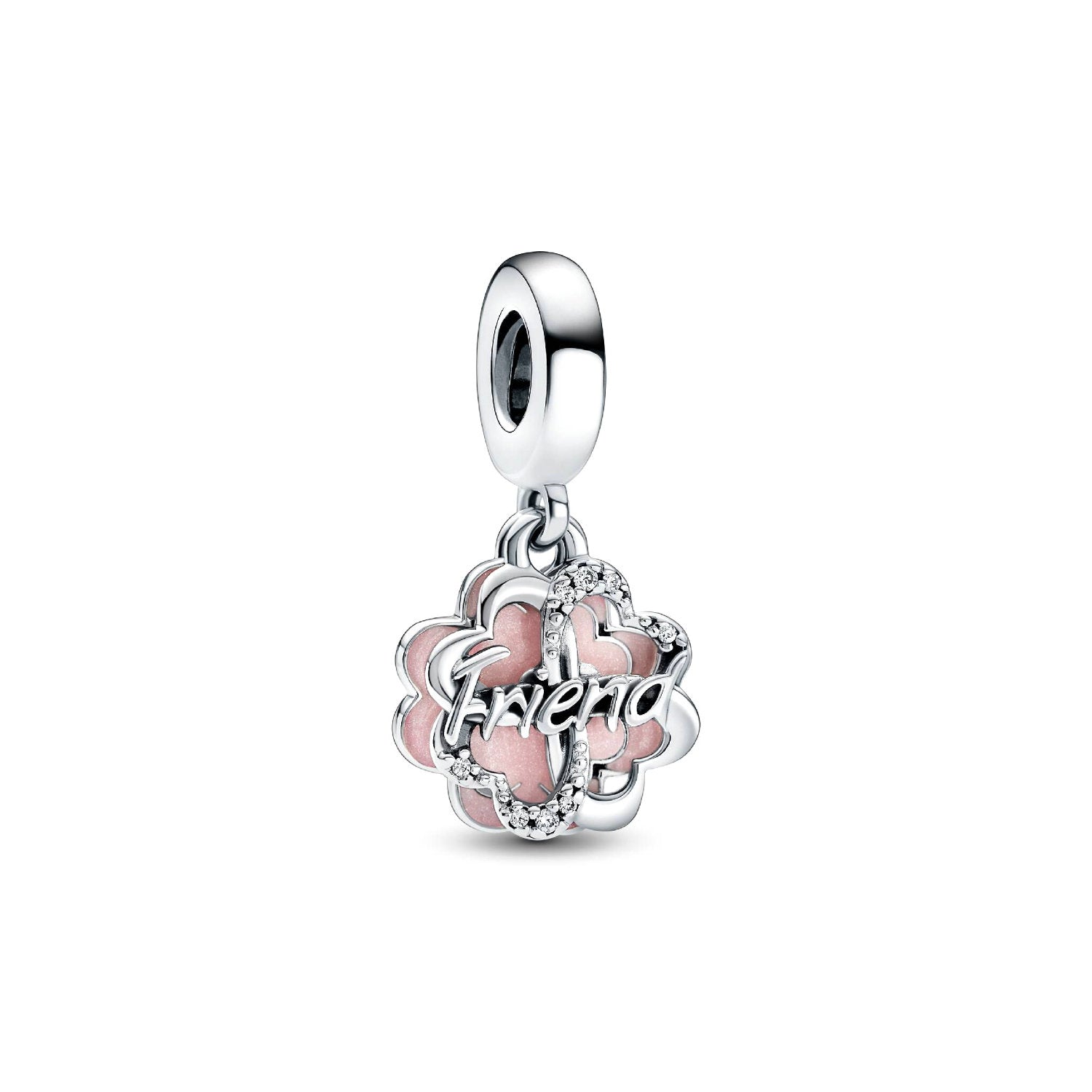 Pandora - Charm Pendente Quadrifoglio dell'Amicizia Argento