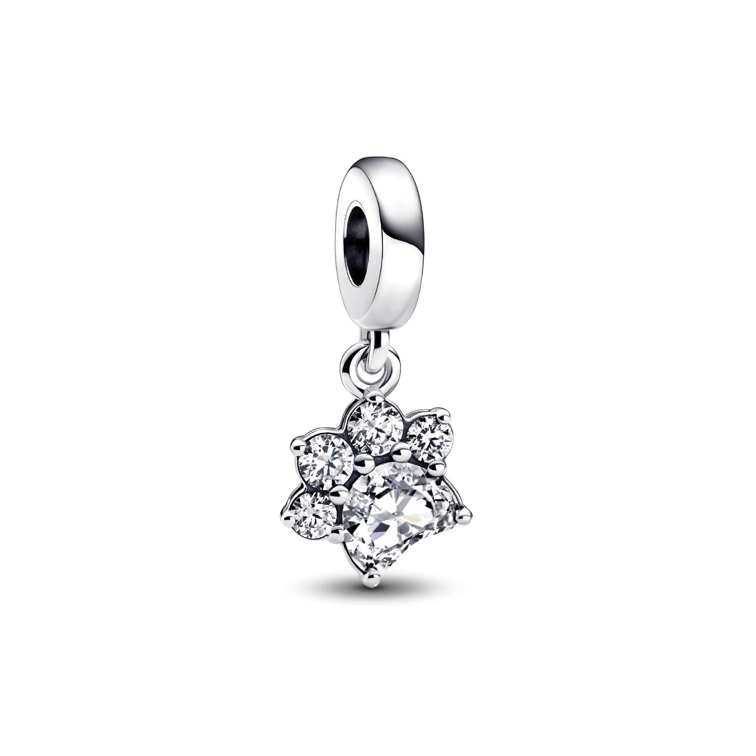 Pandora - Charm Pendente Zampina Scintillante Argento