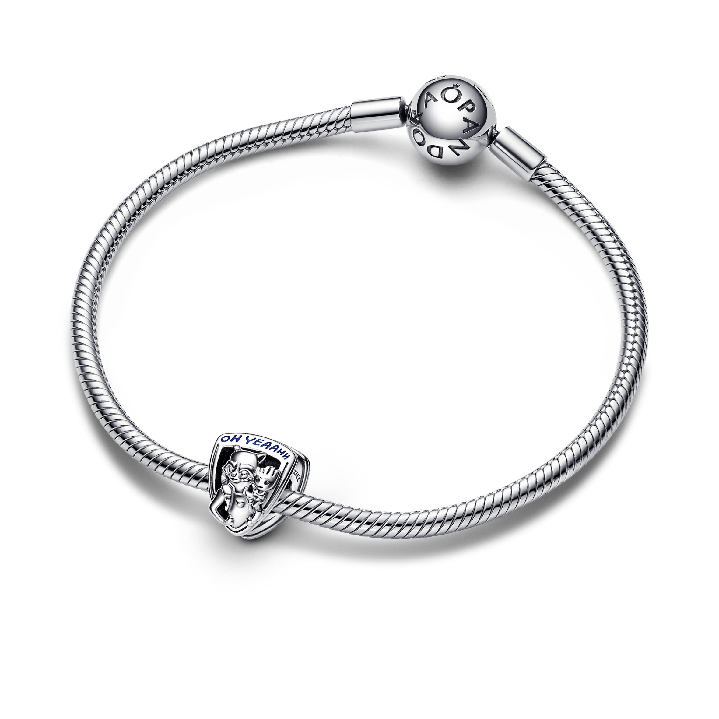 Pandora - Guardiani Della Galassia Marvel, Charm Stemma Rocket Raccoon & Groot