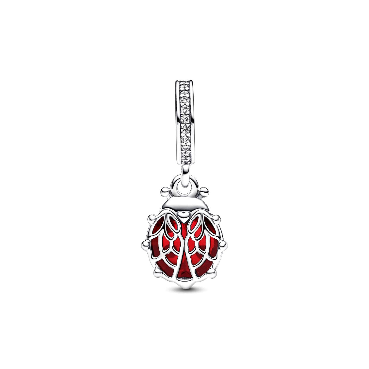 Pandora - Charm Pendente Coccinella Argento