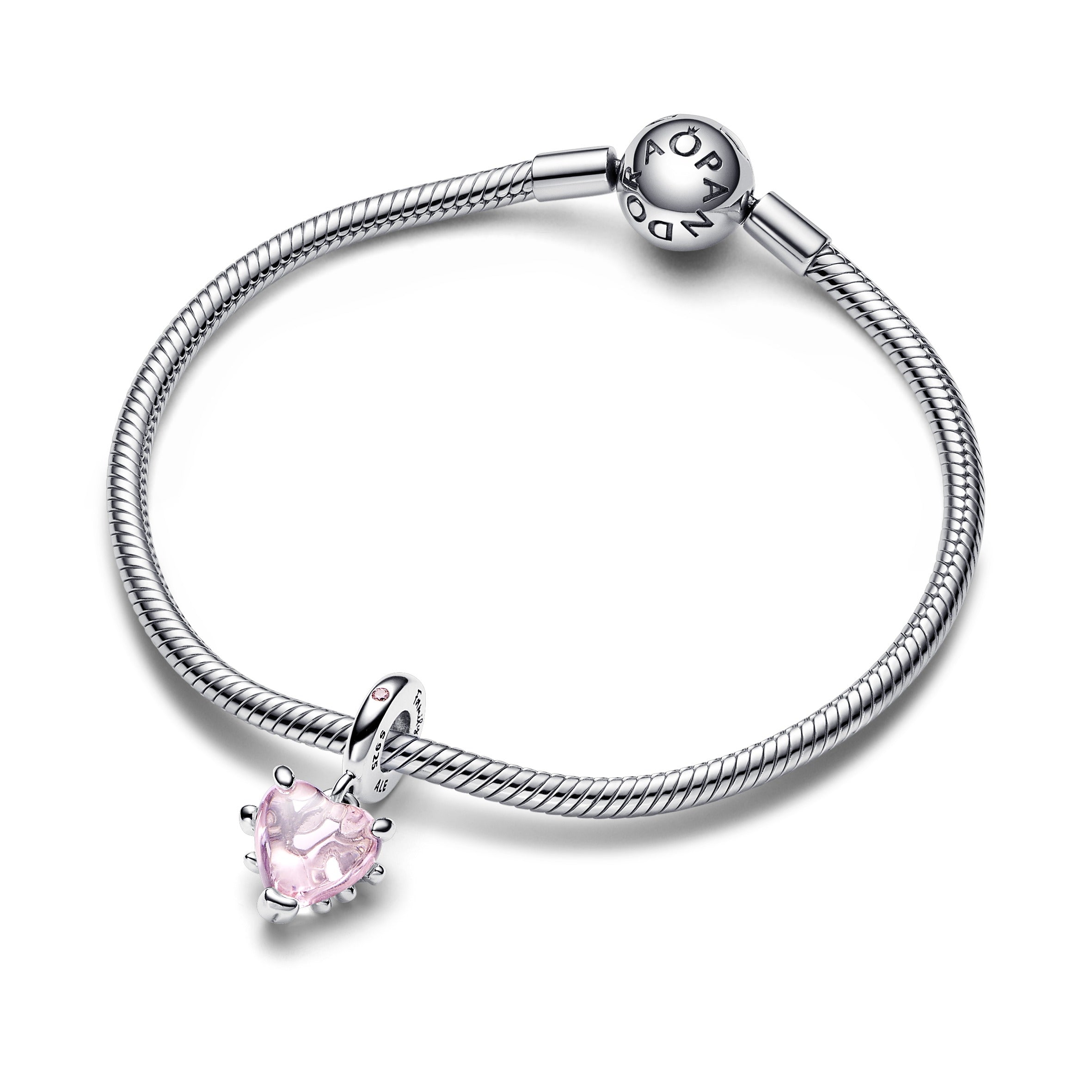 Pandora - Charm Pendente Albero della Famiglia Rosa