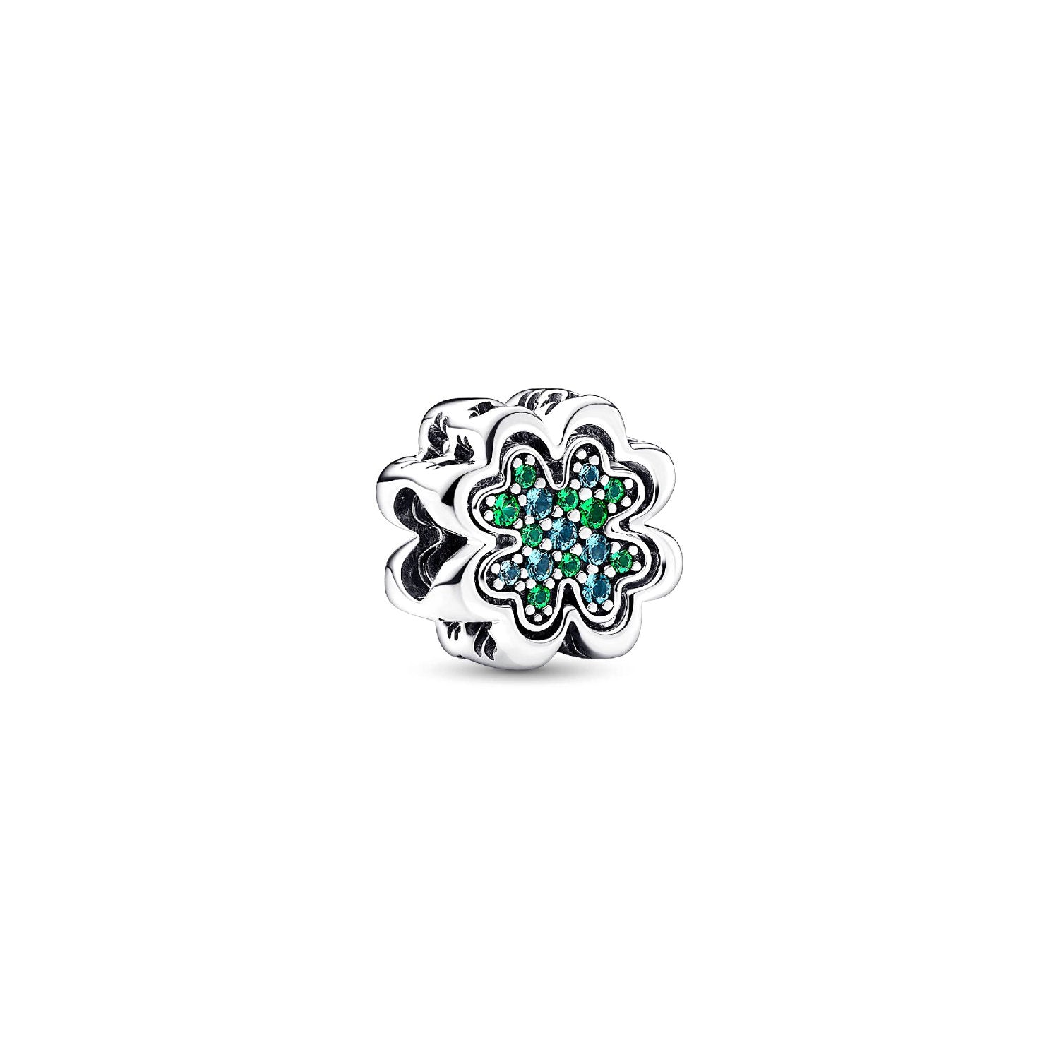 Pandora - Charm Quadrifoglio dell'Amicizia Divisibile Argento