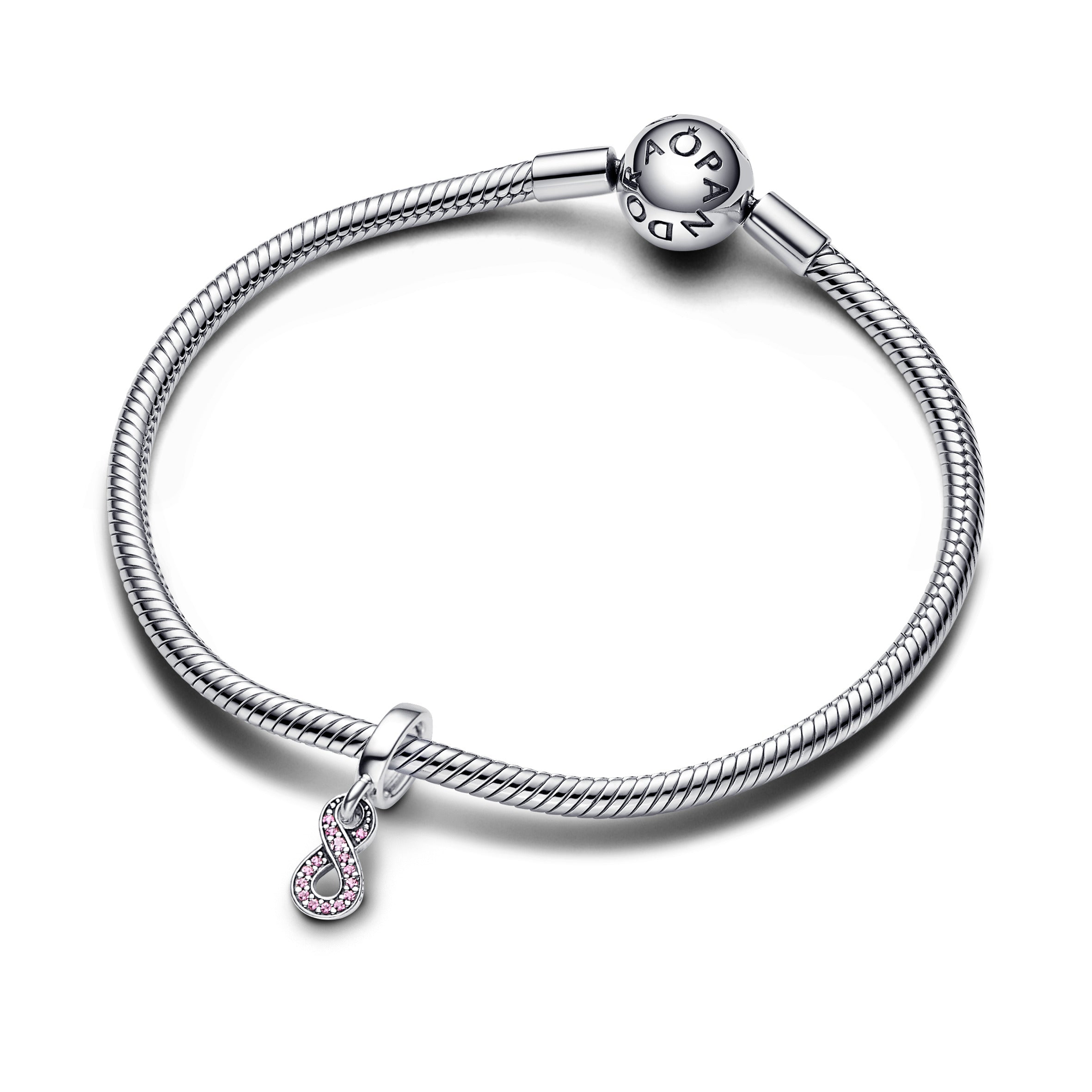 Pandora - Charm Pendente Infinito Rosa