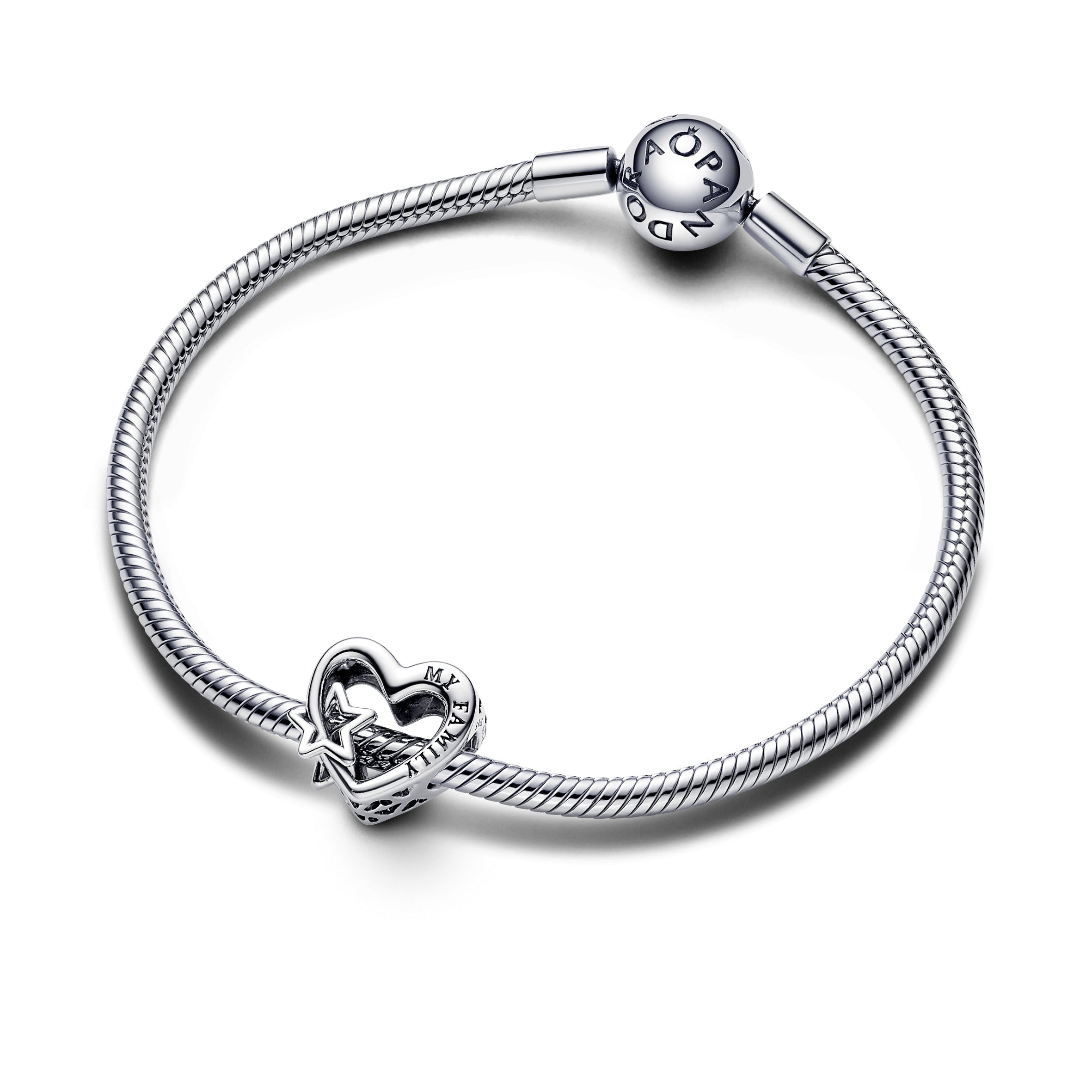 Pandora - Charm Openwork Cuore con Stella