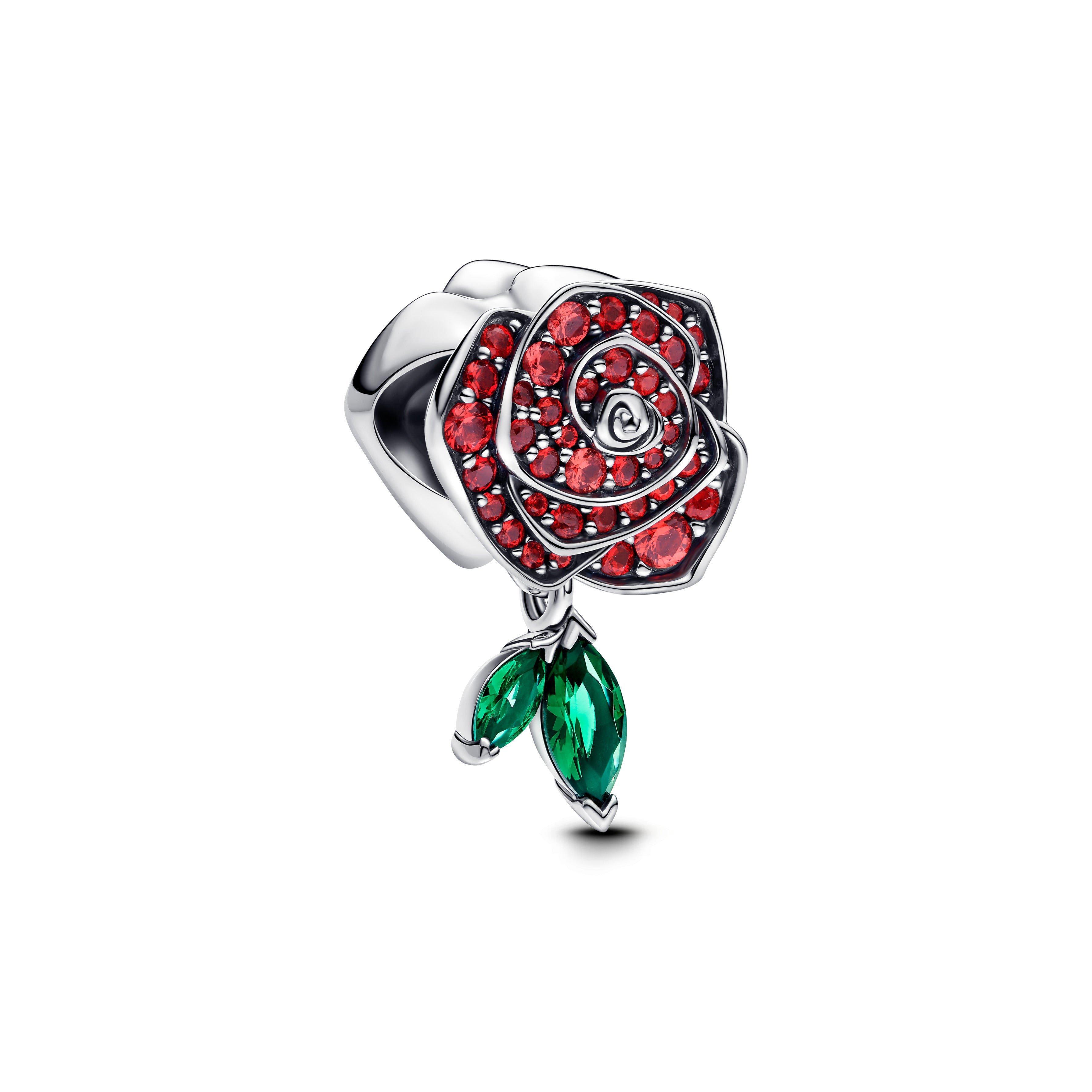 Pandora - Charm Rosa Scintillante Rossa